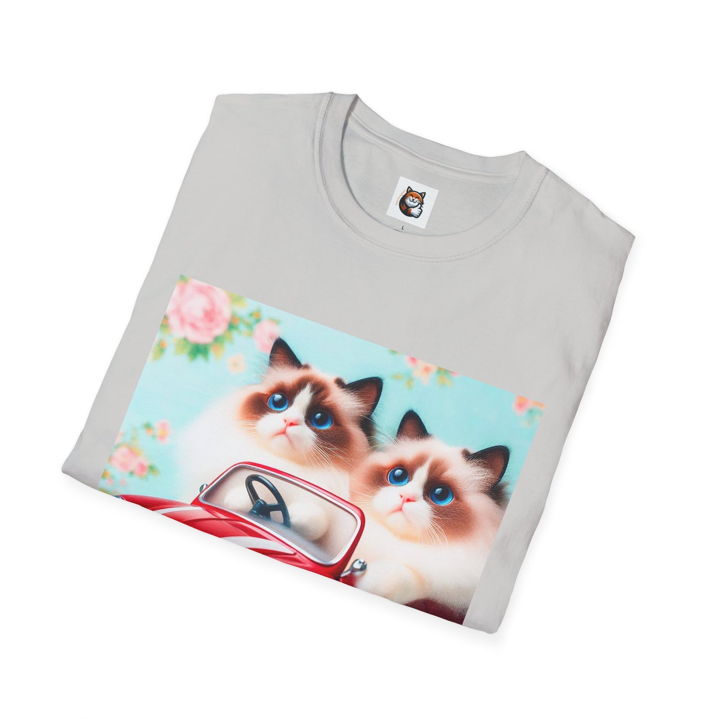 Wacky Ragdoll Unisex Softstyle T-Shirt