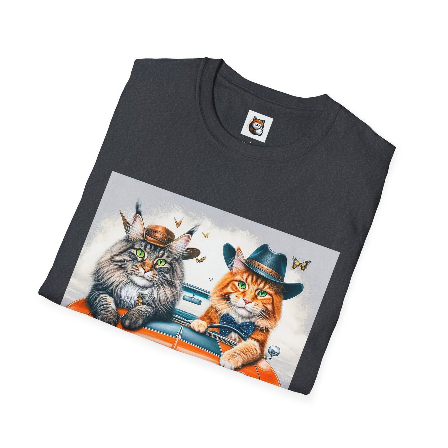 Wacky Maine Coon Unisex Softstyle T-Shirt