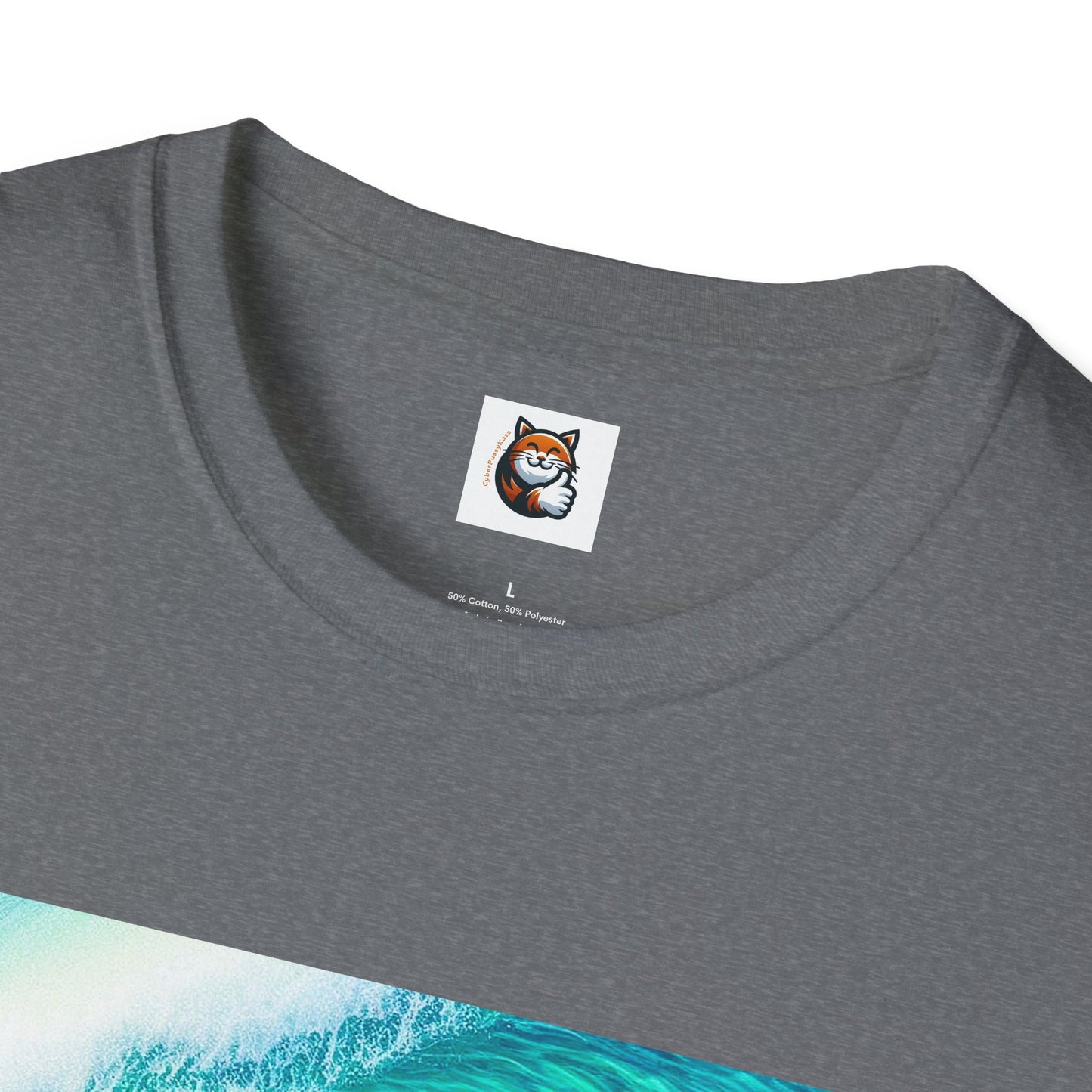 Siberian Cat surfs up shirt