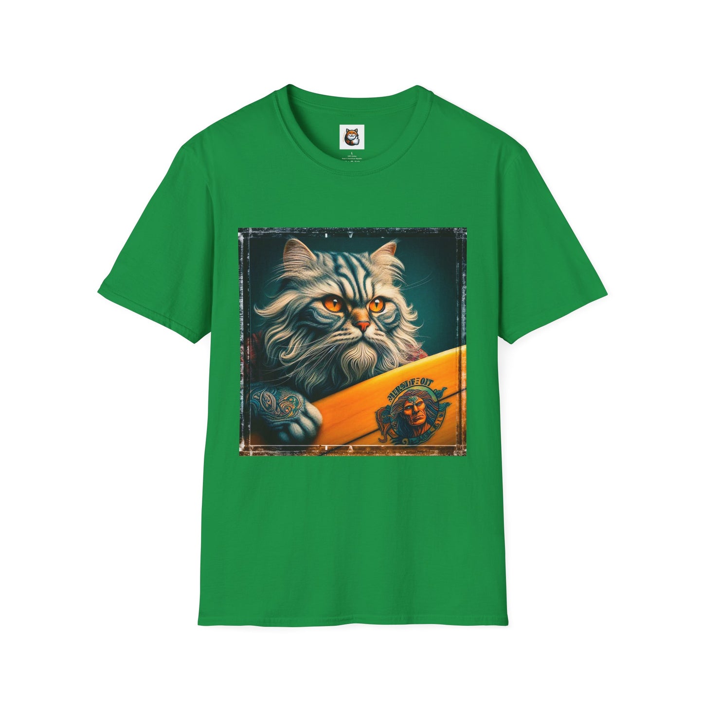 Persian Cat Unisex Softstyle T-Shirt
