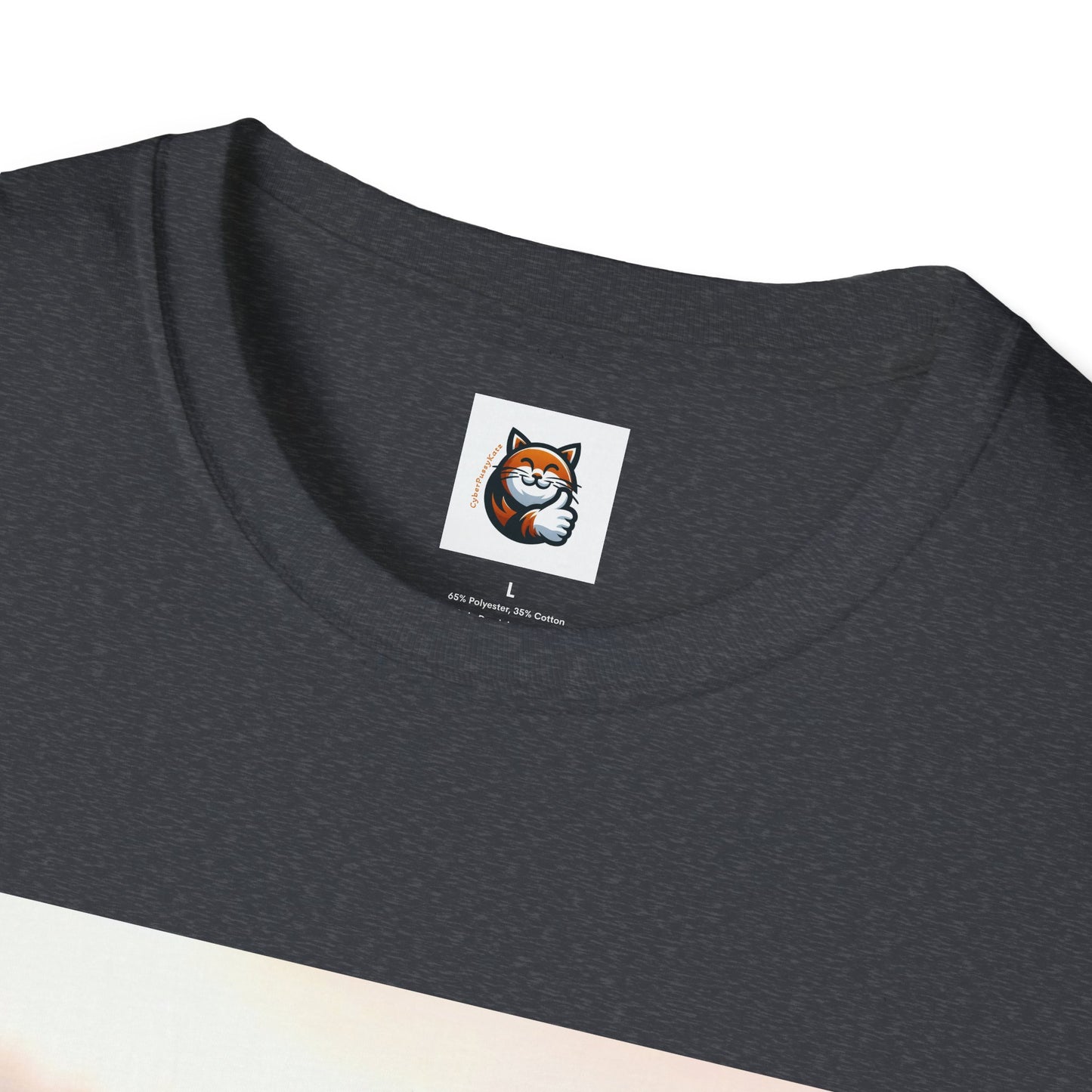Wacky Persian Cat Unisex Softstyle T-Shirt