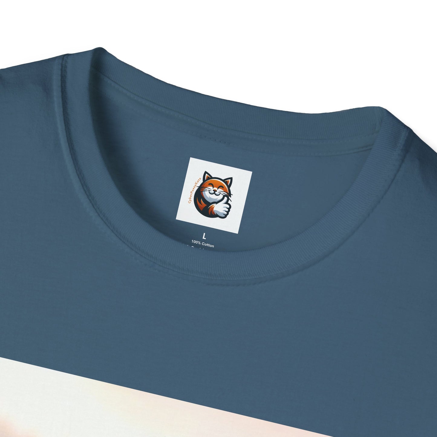 Wacky Persian Cat Unisex Softstyle T-Shirt