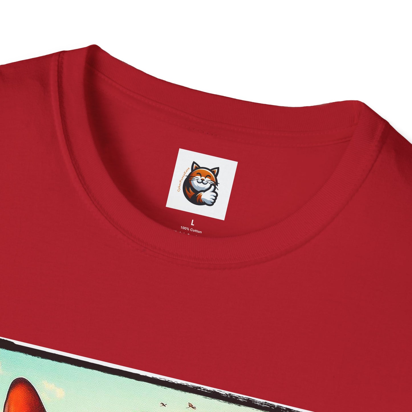 Wacky Cornish Rex Cat tiny car T-Shirt