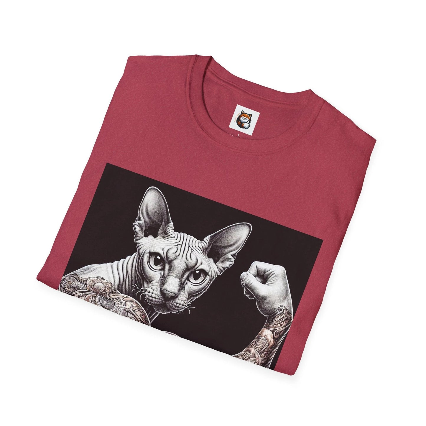 Cornish Rex arms T-Shirt by Printify