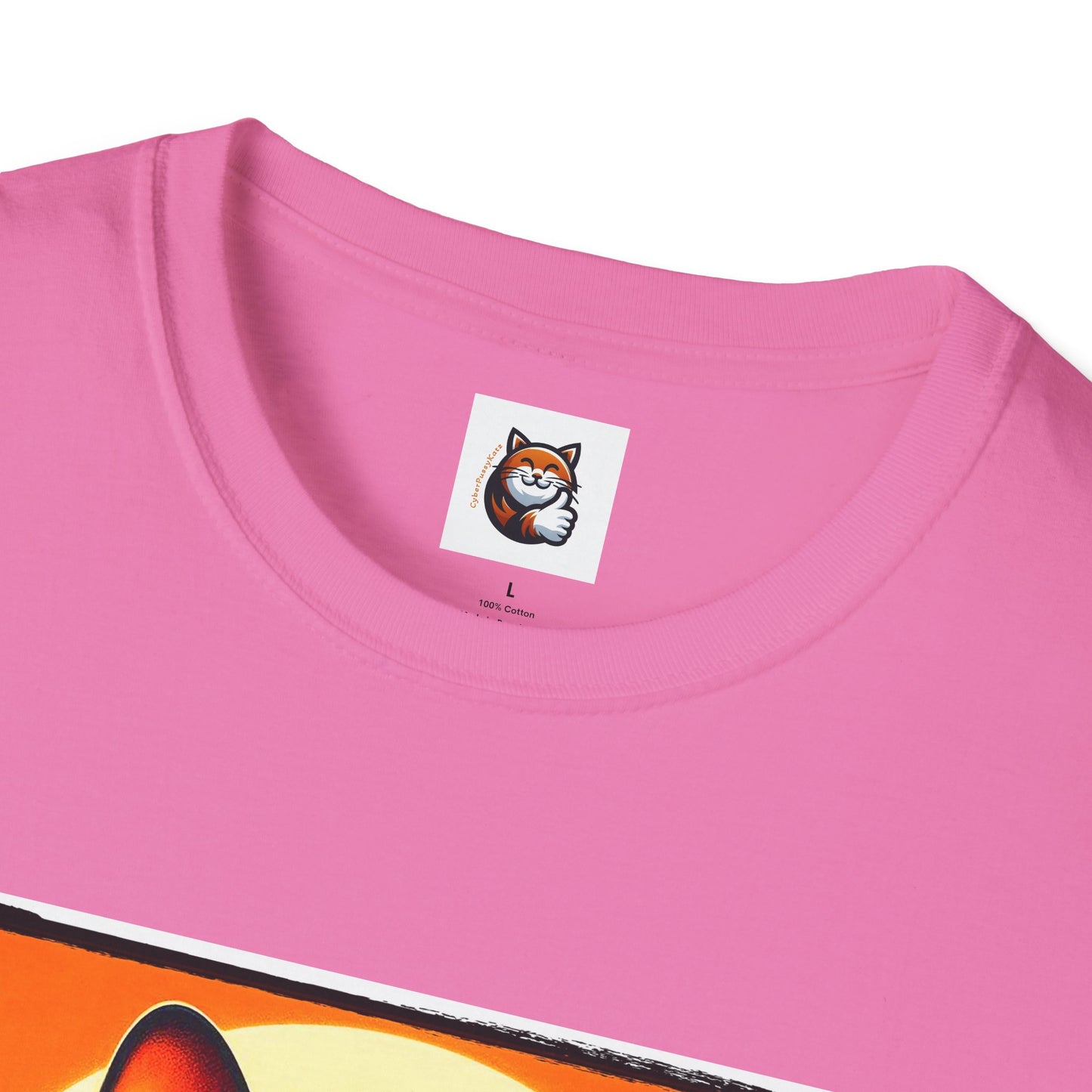 Cornish Rex Cat crashing waves T-Shirt