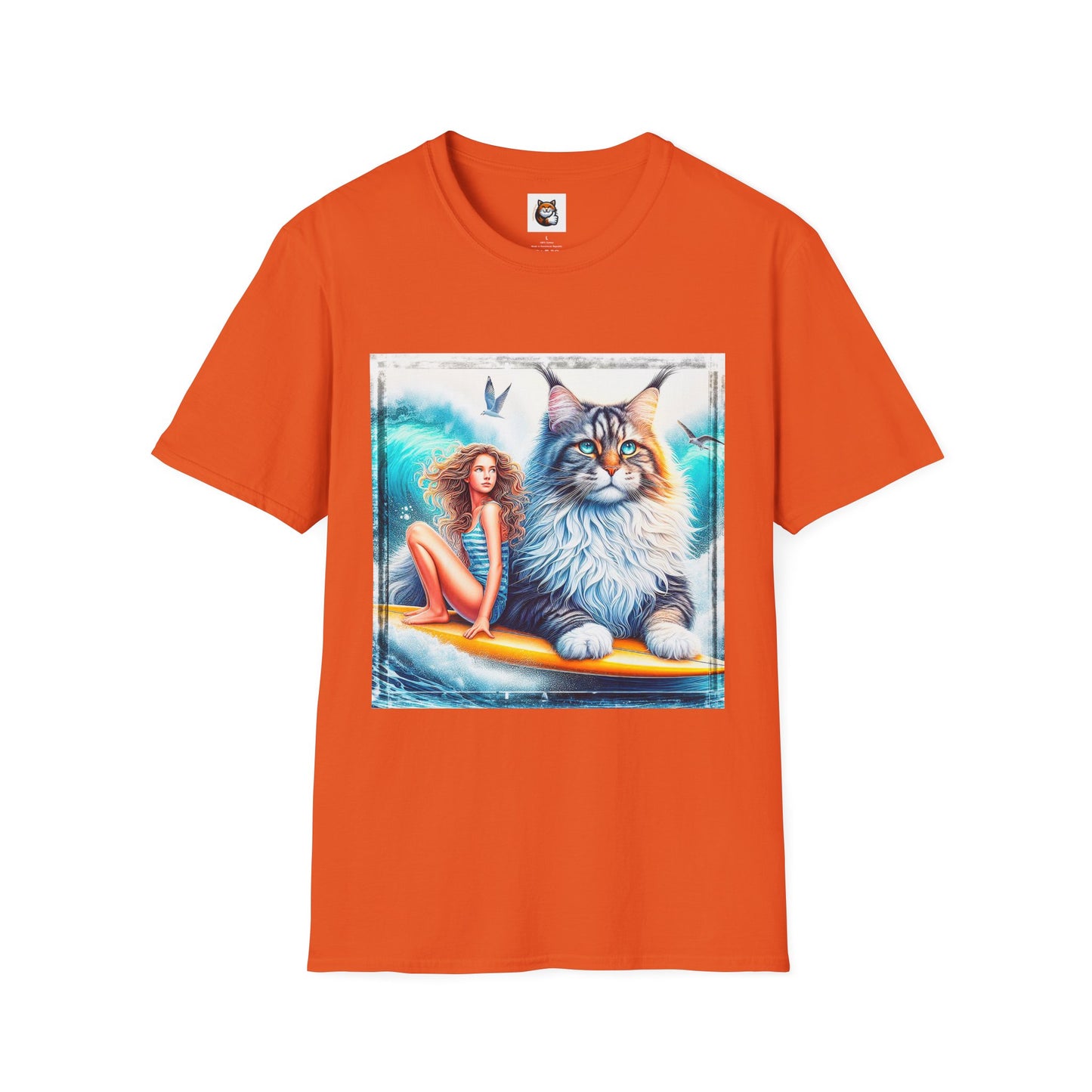 Maine Coon Unisex Softstyle T-Shirt