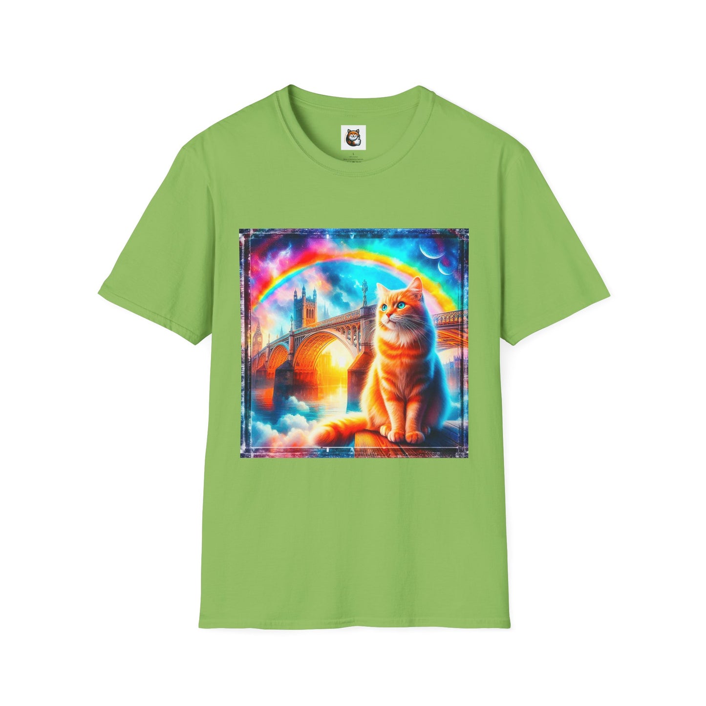 Domestic Cat Unisex Softstyle T-Shirt