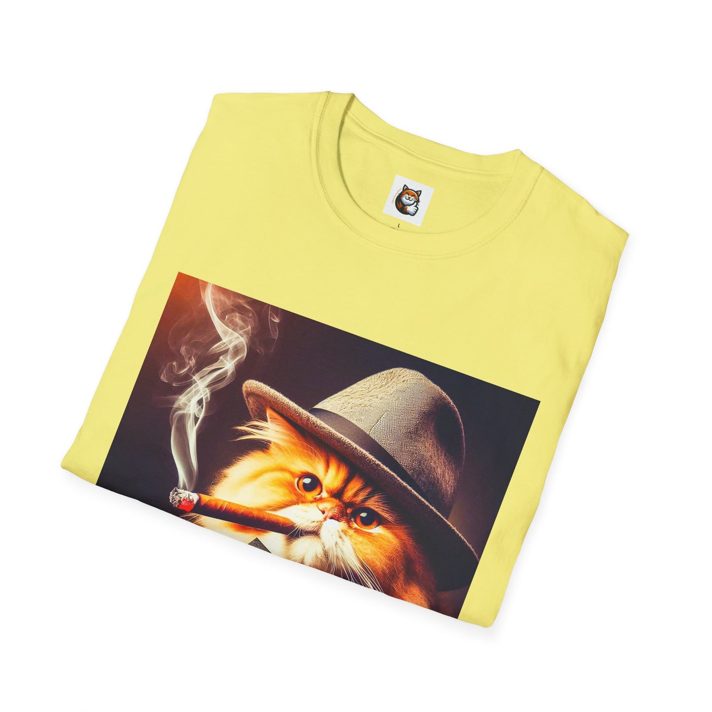 Persian Cat Unisex Softstyle T-Shirt