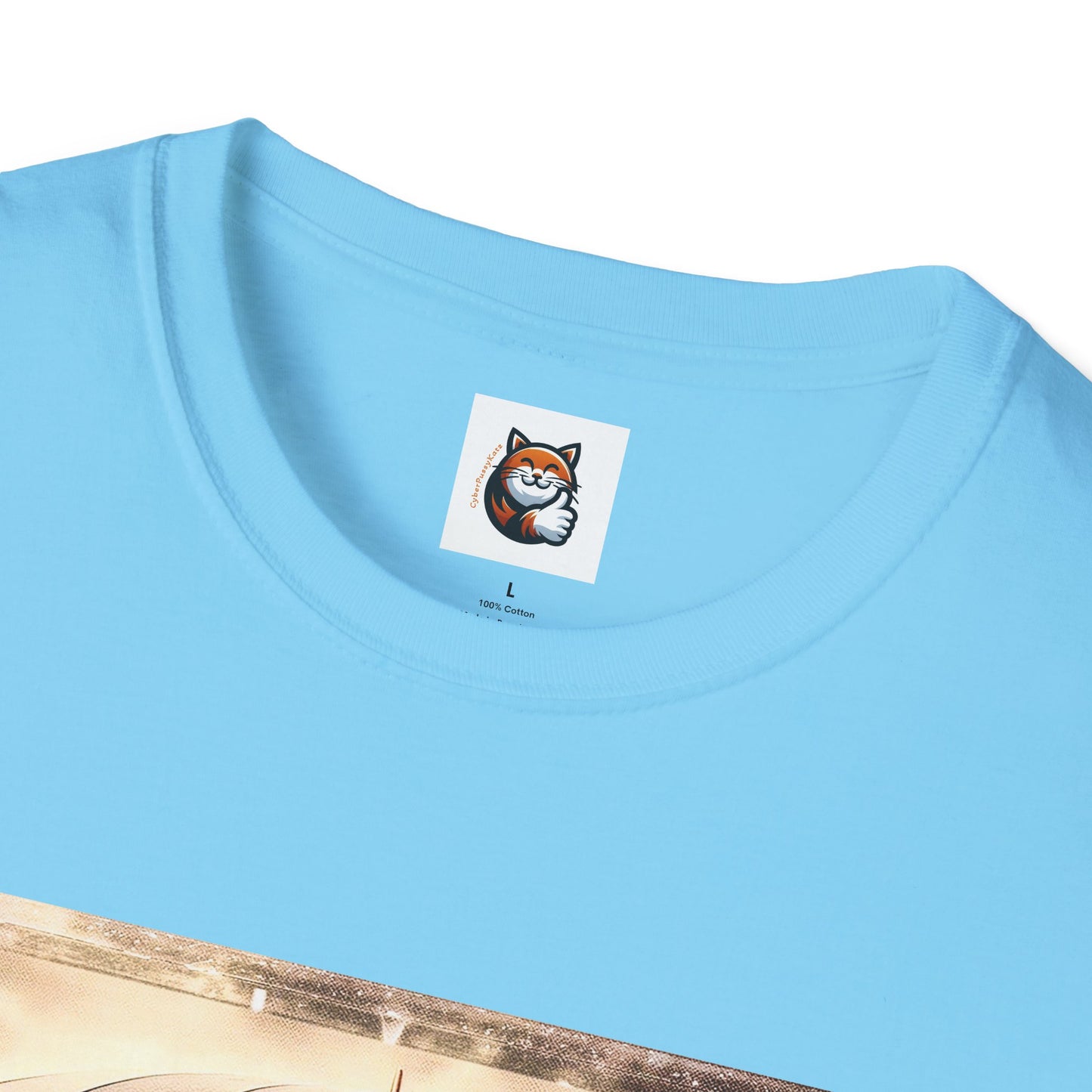 Wacky Cornish Rex Cat couple driving T-Shirt