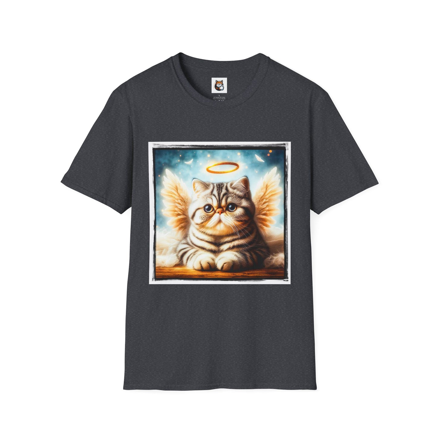 Exotic Shorthair Cat Unisex Softstyle T-Shirt