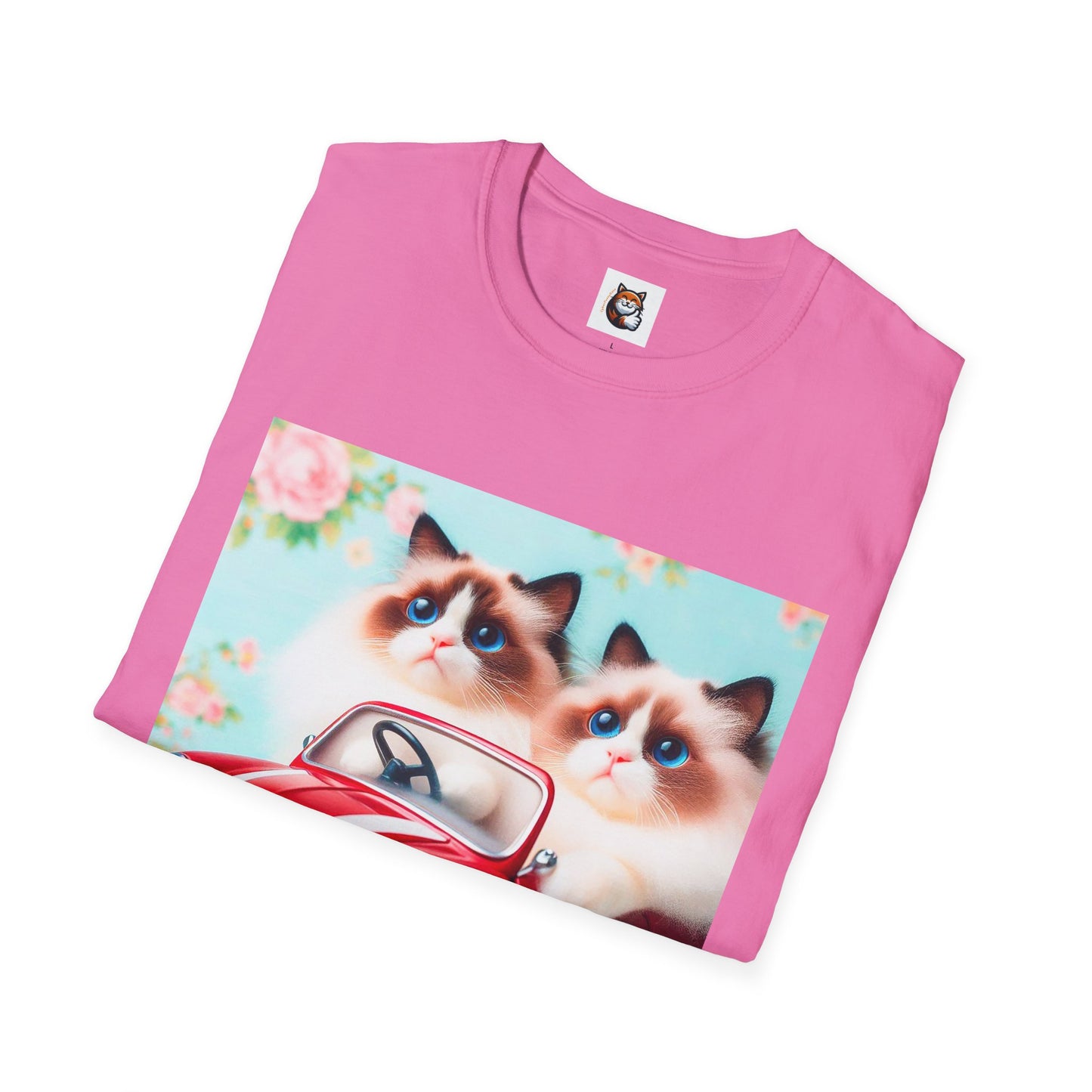 Wacky Ragdoll Unisex Softstyle T-Shirt