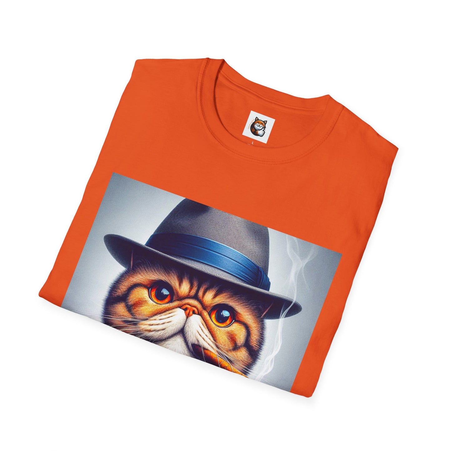 Exotic Shorthair Cat Unisex Softstyle T-Shirt