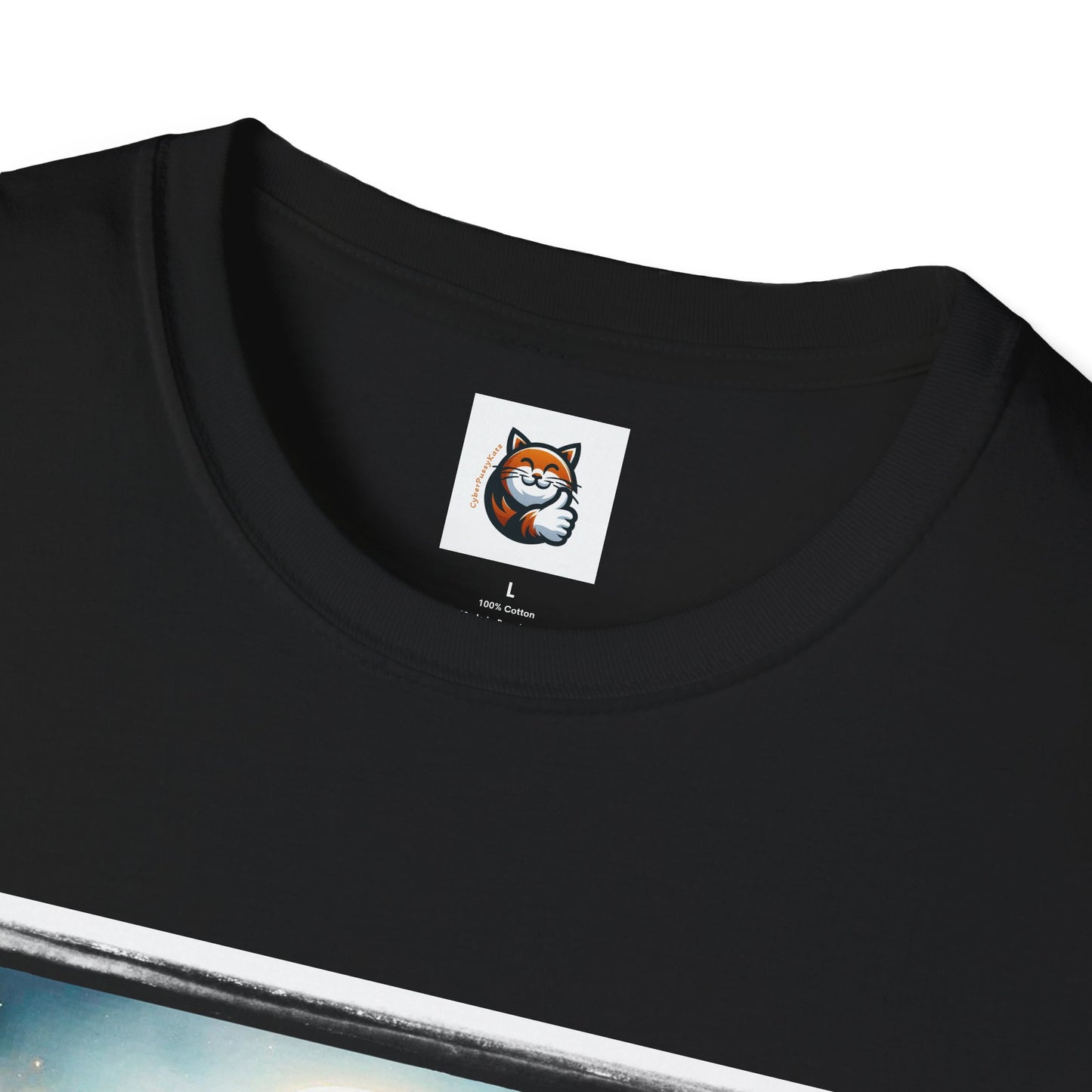 Devon Rex wings Unisex Softstyle T-Shirt