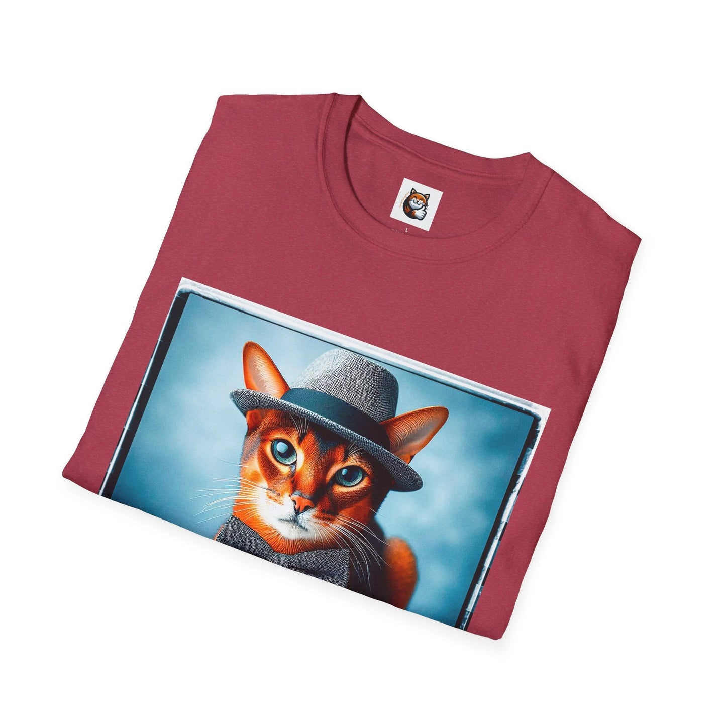 Abyssinian bow tie Softstyle T-Shirt by Printify