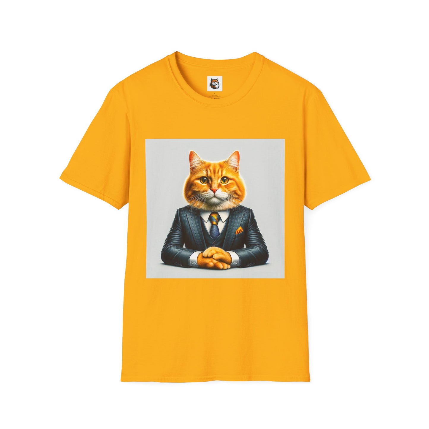 Domestic Cat Unisex Softstyle T-Shirt