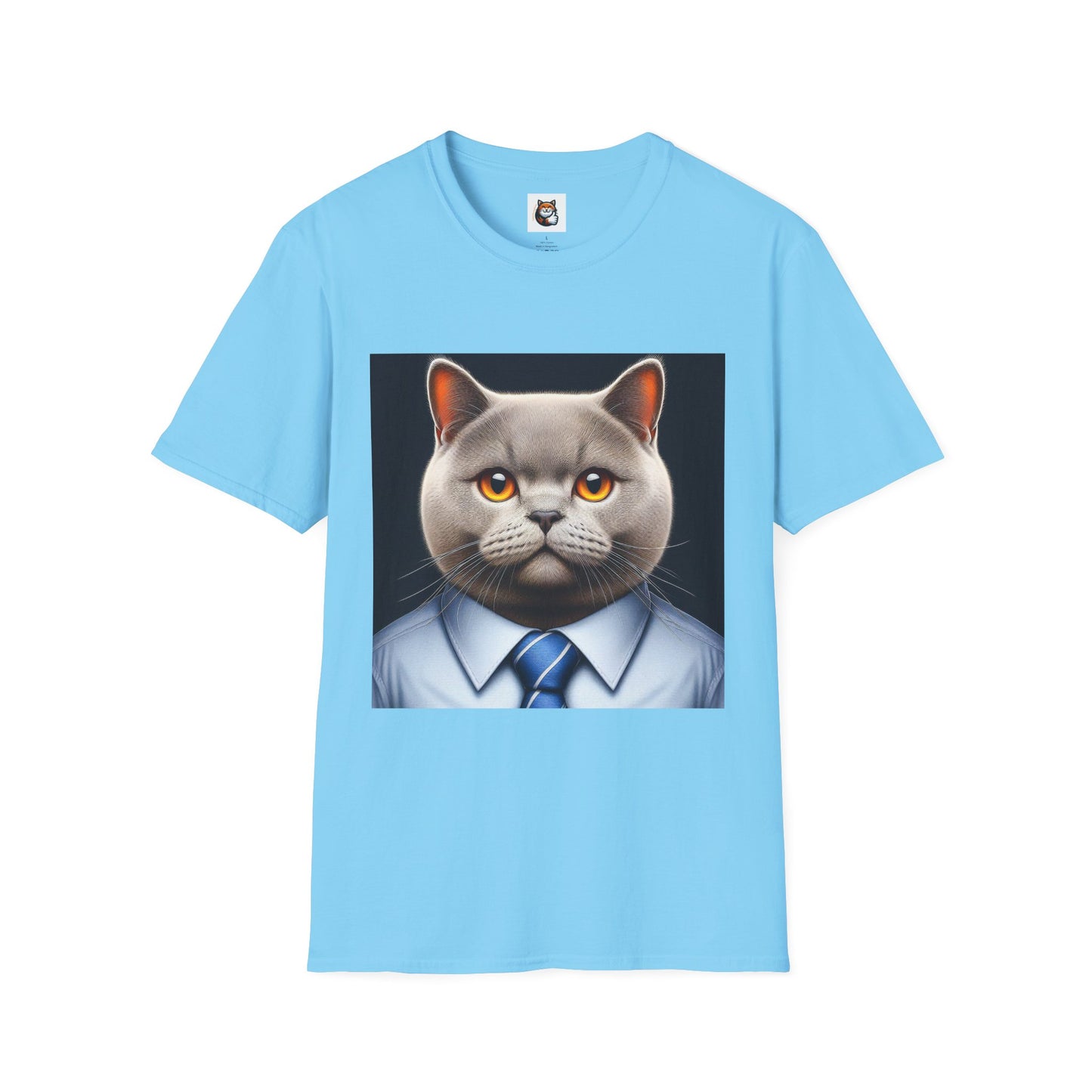 British Shorthair Unisex Softstyle T-Shirt