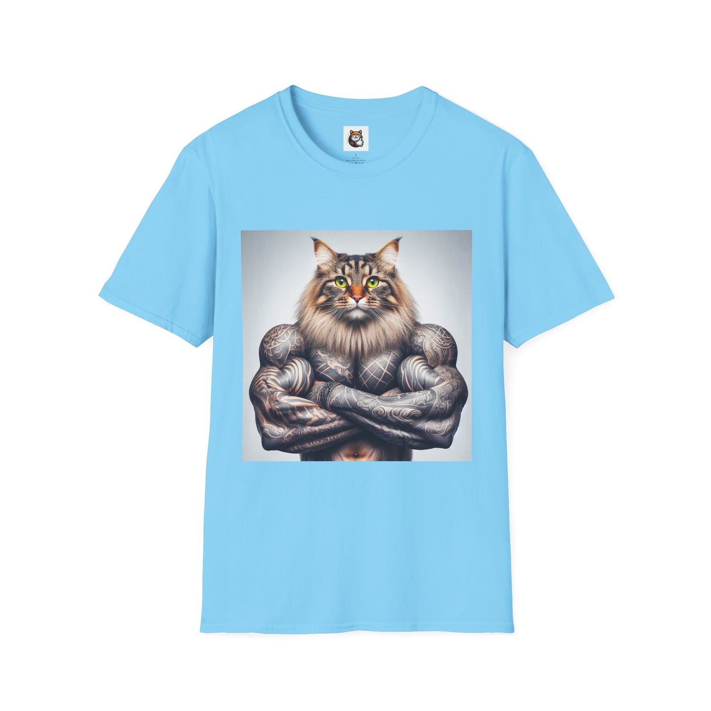 Norwegian Forest Cat Unisex Softstyle T-Shirt
