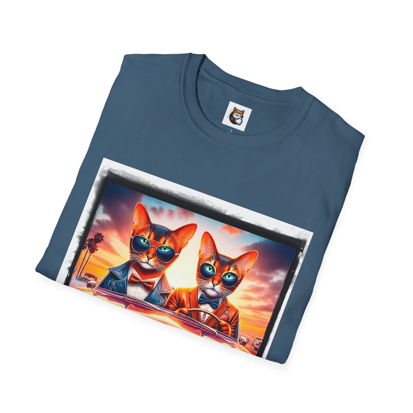 Wacky car driving Unisex Softstyle T-Shirt