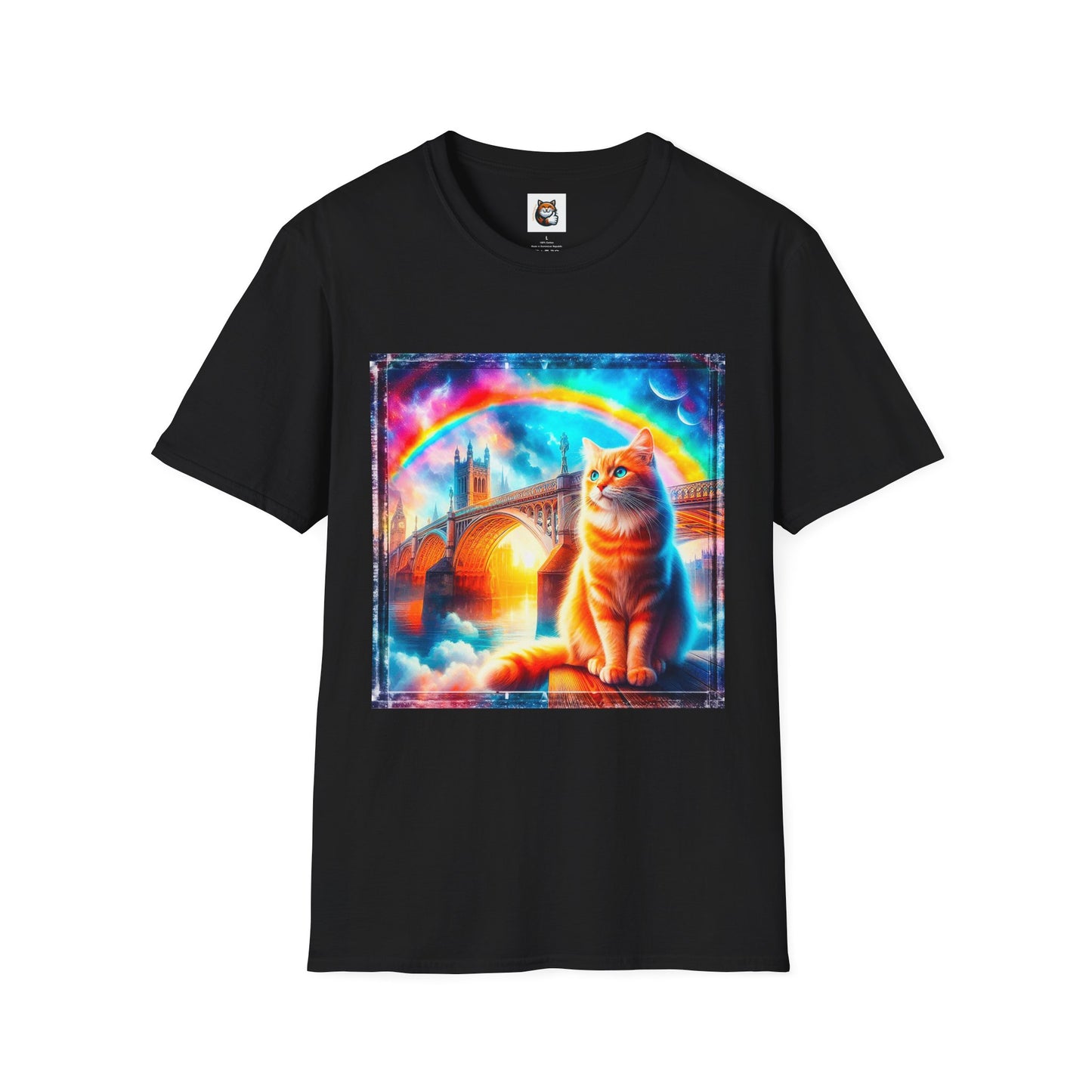Domestic Cat Unisex Softstyle T-Shirt