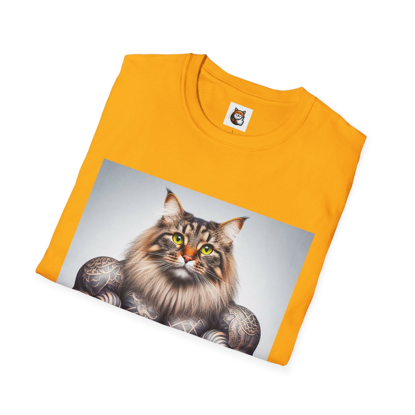 Norwegian Forest Cat Unisex Softstyle T-Shirt