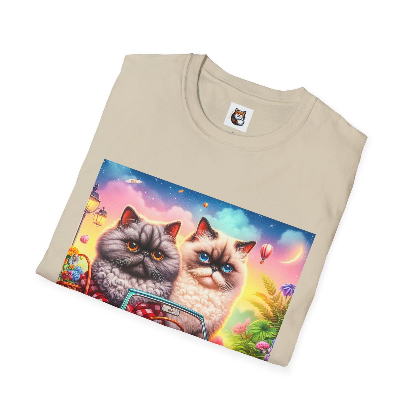 Selkirk Rex Cat T-Shirt tiny car