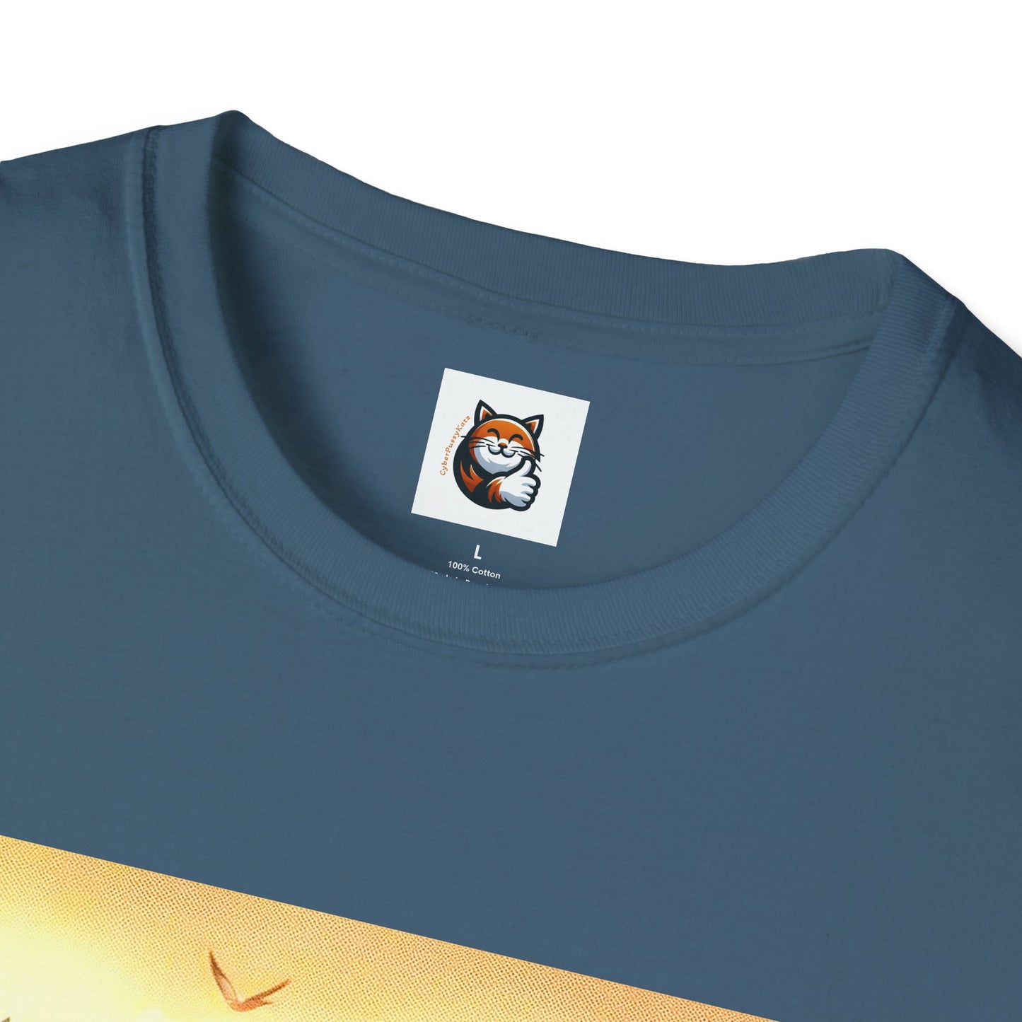 Scottish Fold pretty flowers shirt