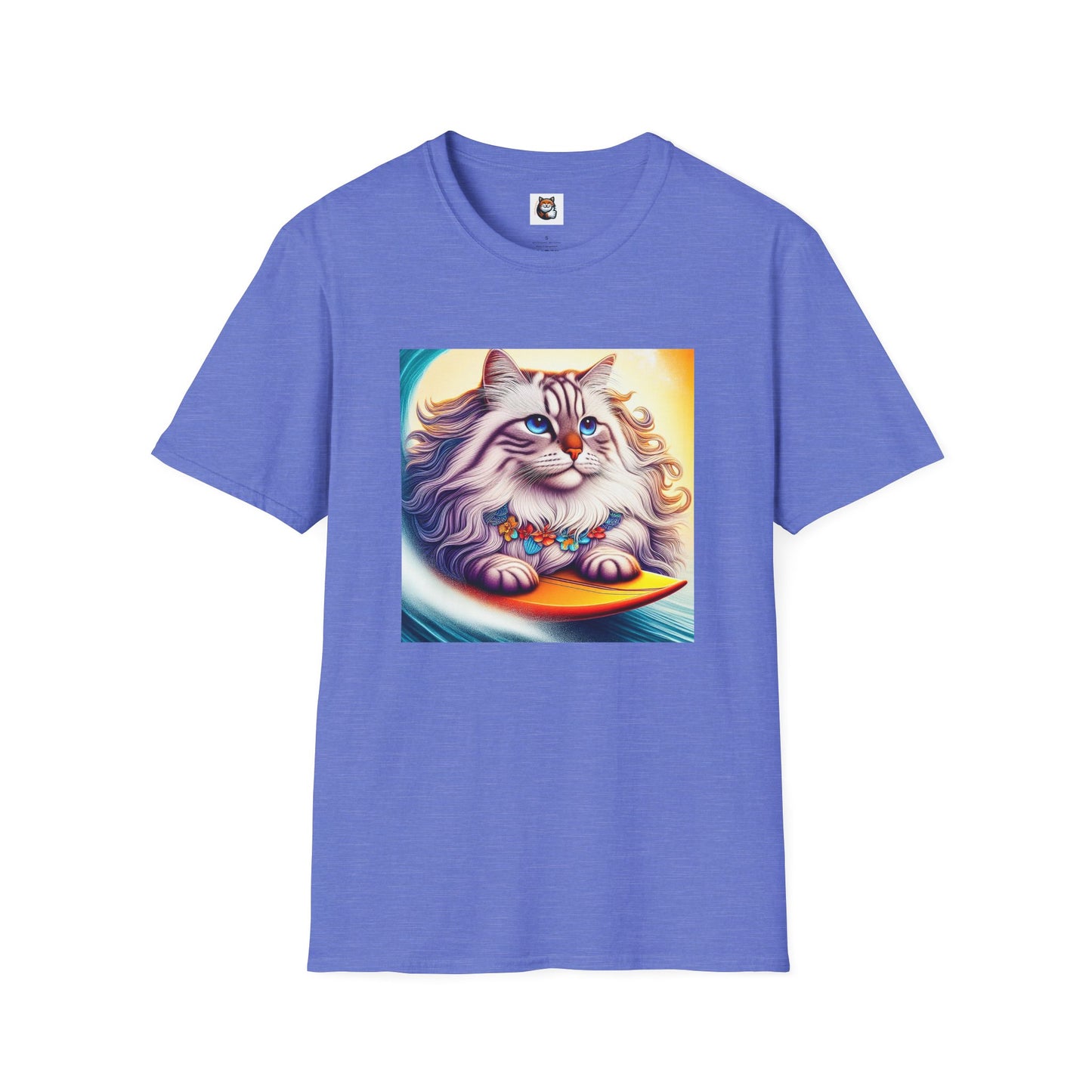Siberian Cat surfing beauty