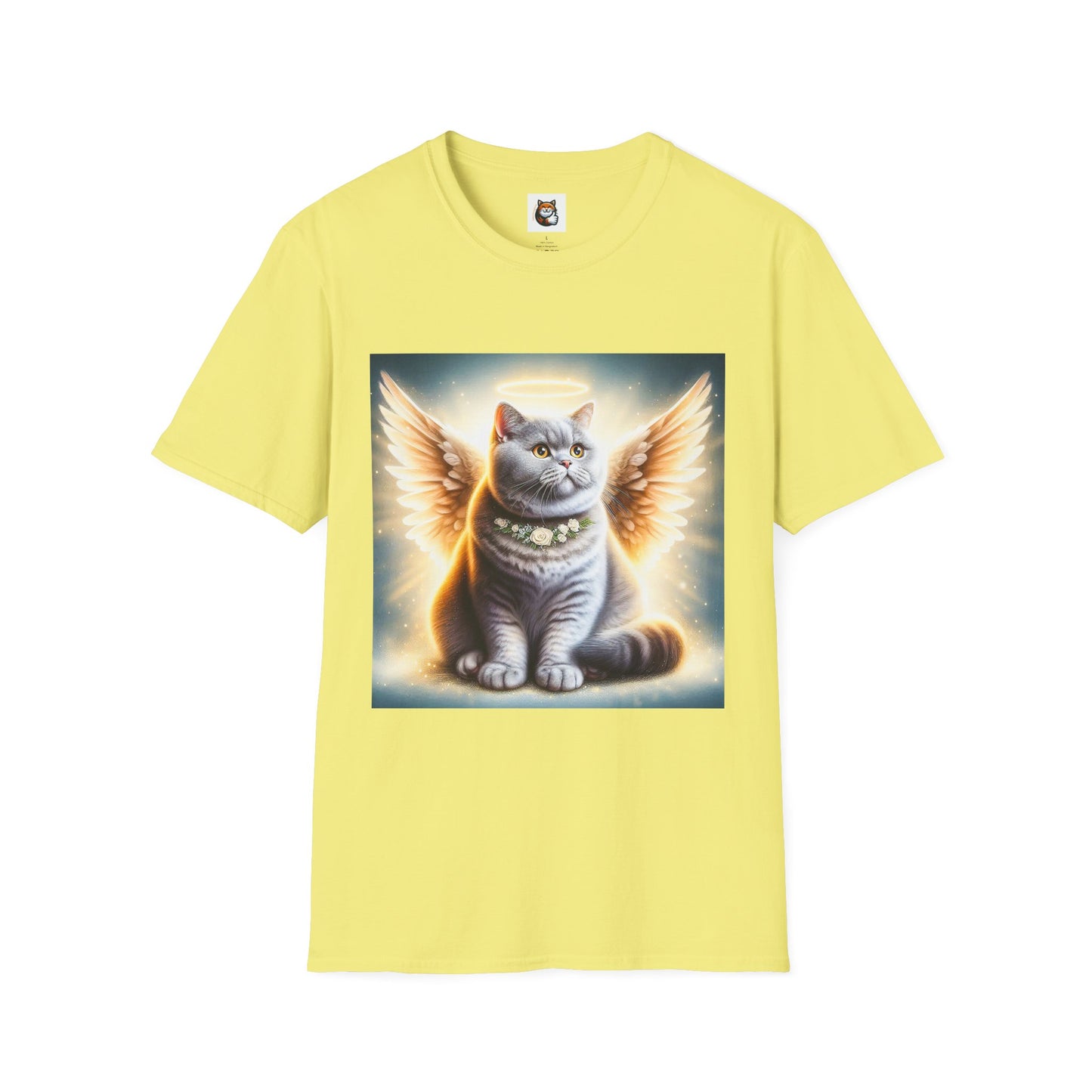 British Shorthair wings Softstyle T-Shirt