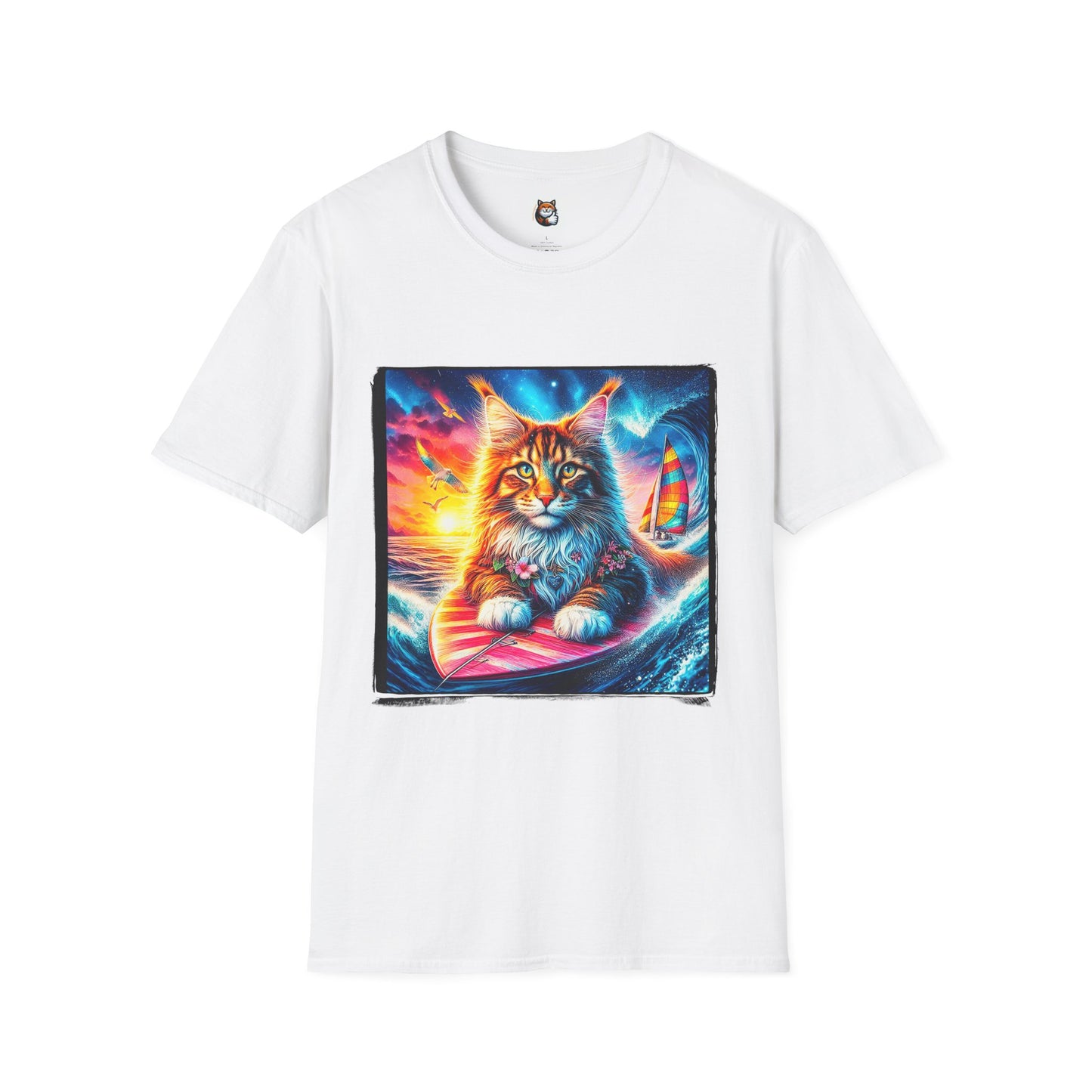 Maine Coon Unisex Softstyle T-Shirt
