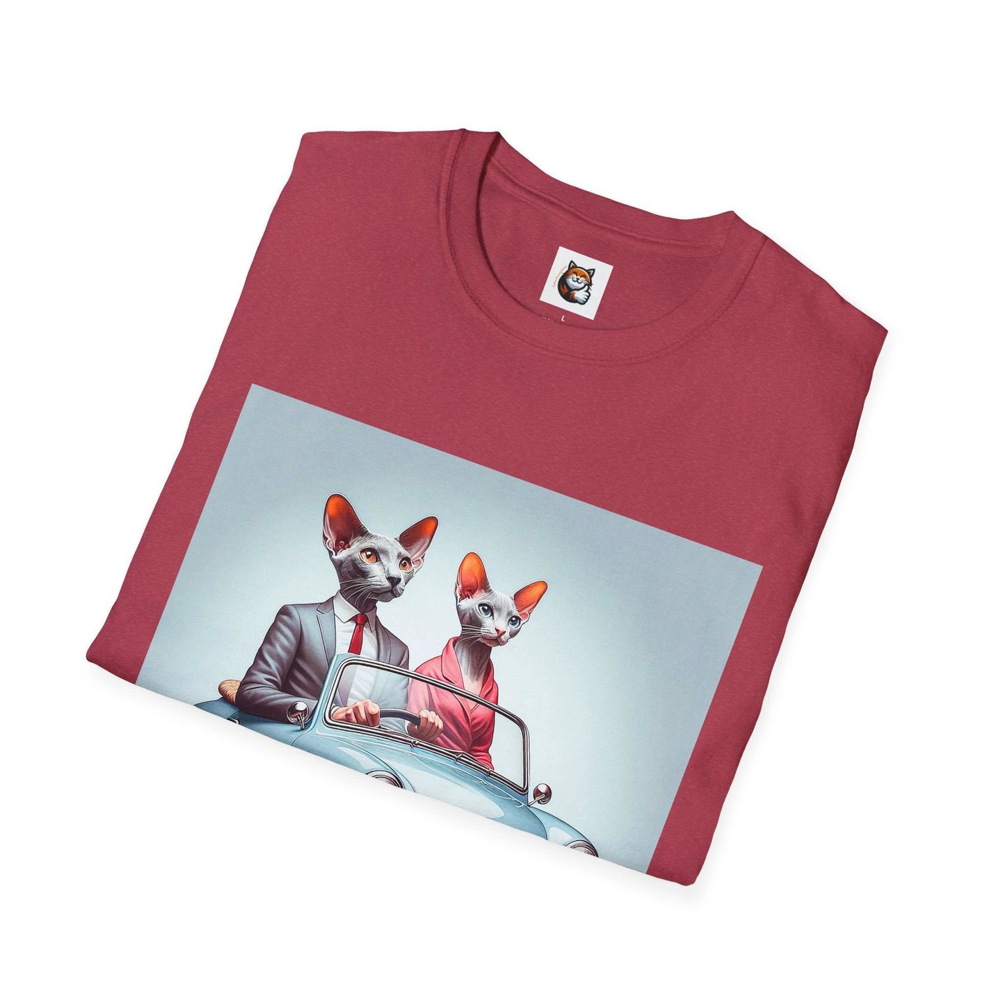 Wacky Oriental Shorthair Unisex Softstyle T-Shirt by Printify