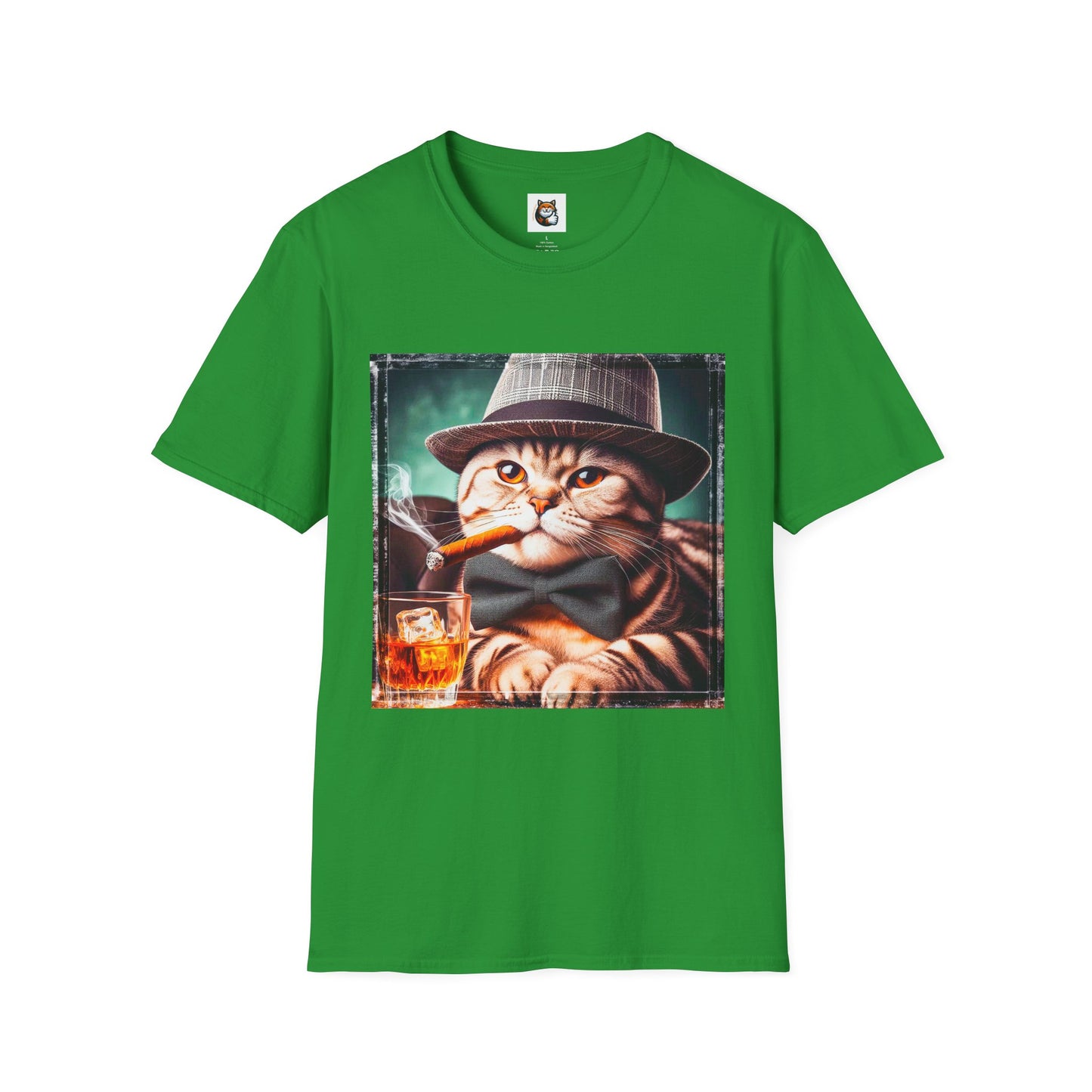 American Shorthair cigars Softstyle T-Shirt