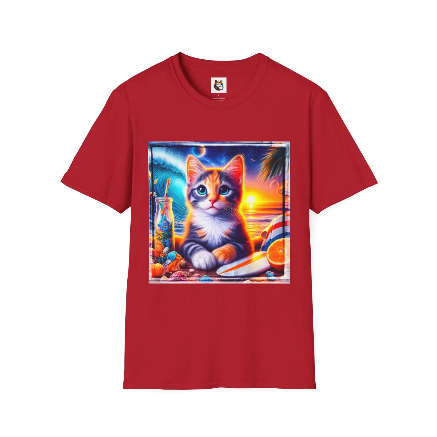 Domestic Cat Unisex Softstyle T-Shirt