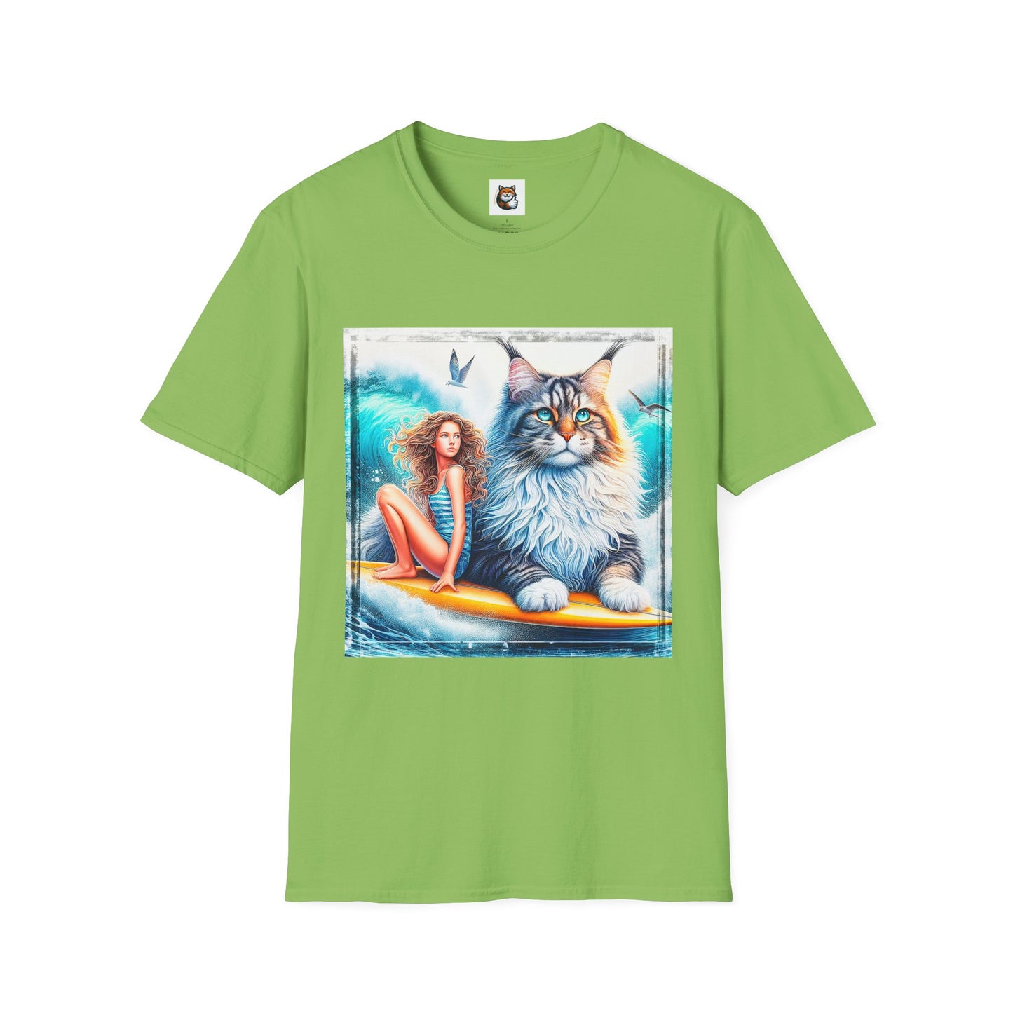 Maine Coon Unisex Softstyle T-Shirt