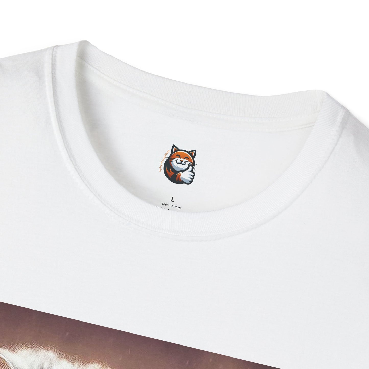 Wacky Selkirk Rex Cat T-Shirt angry couple
