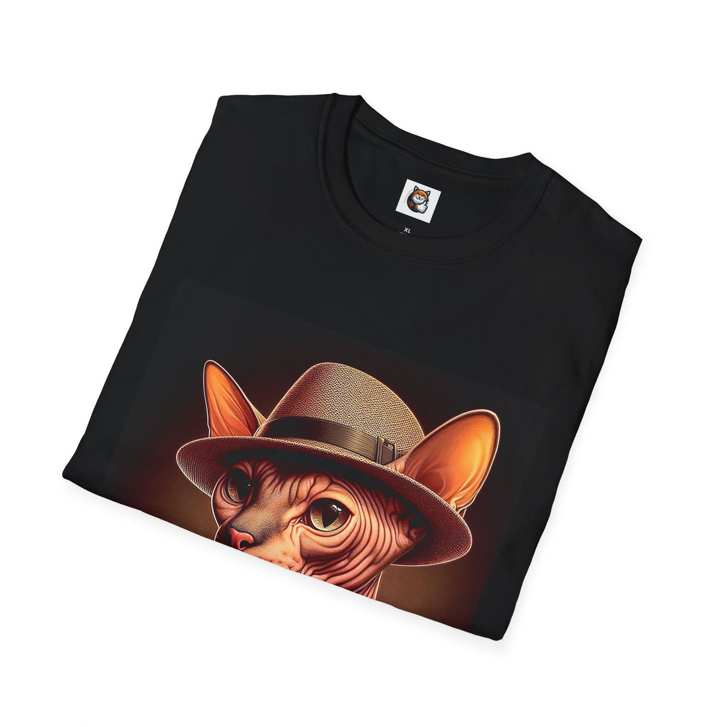 Sphynx Cat hairless top hat cutie