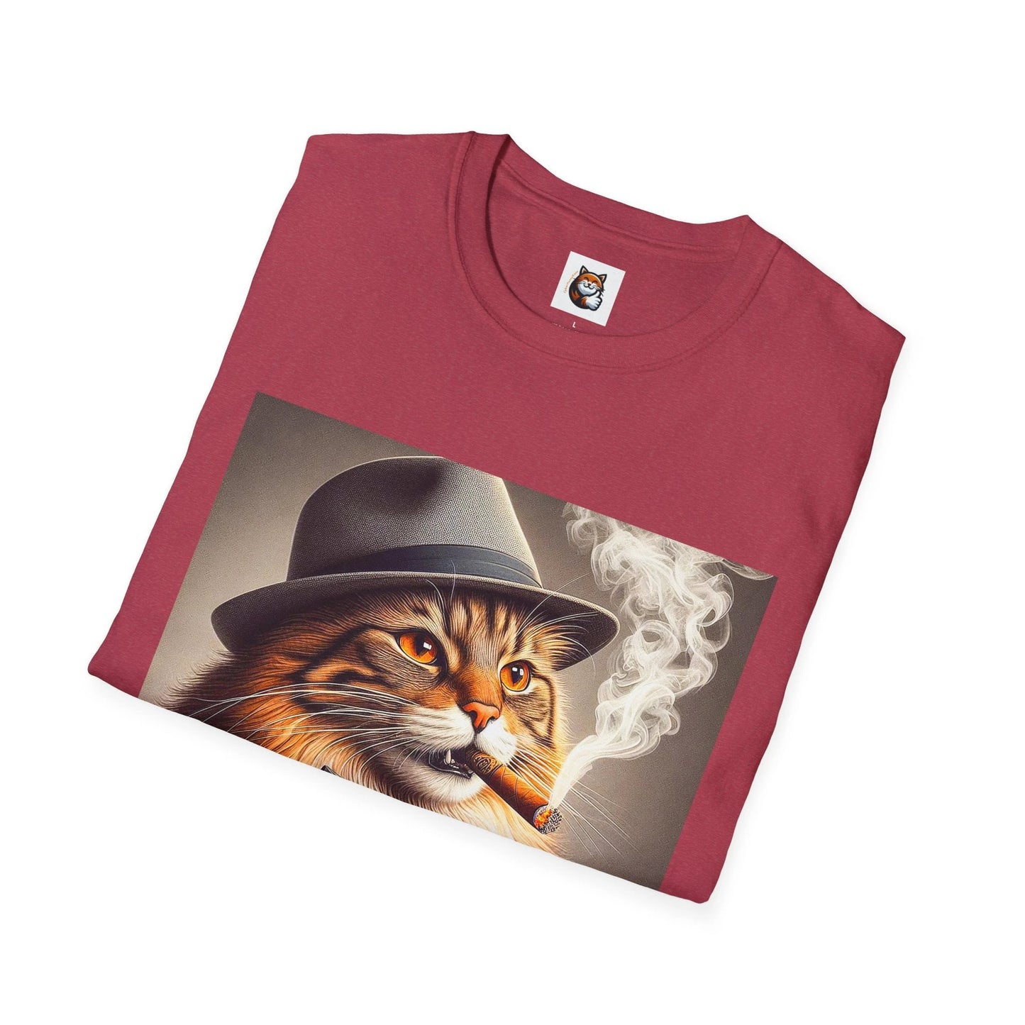 Norwegian Forest Cat Unisex Softstyle T-Shirt by Printify