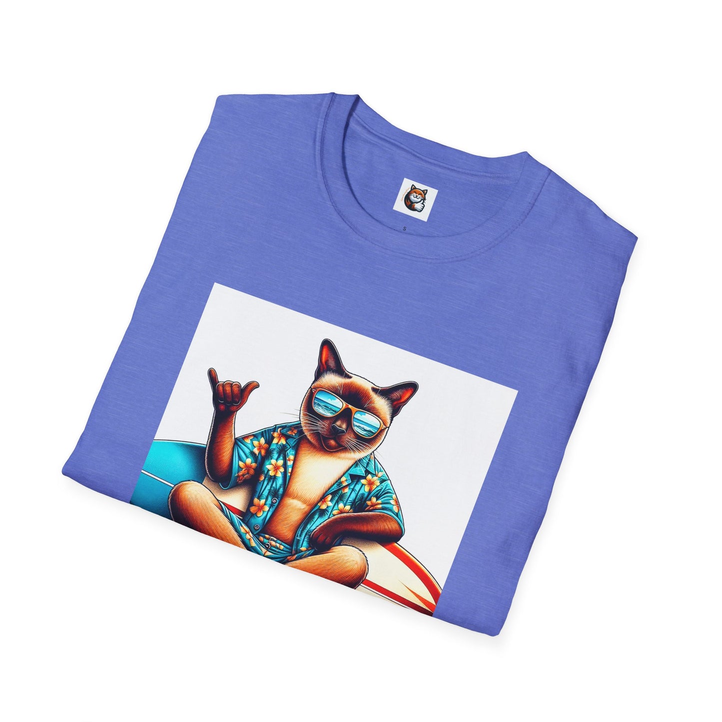 Siamese Cat surfing