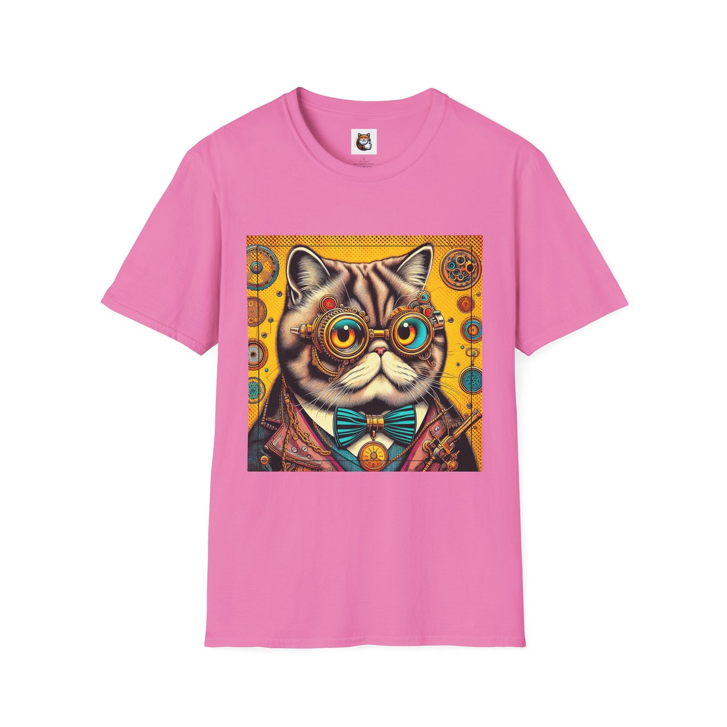Exotic Shorthair Cat Unisex Softstyle T-Shirt