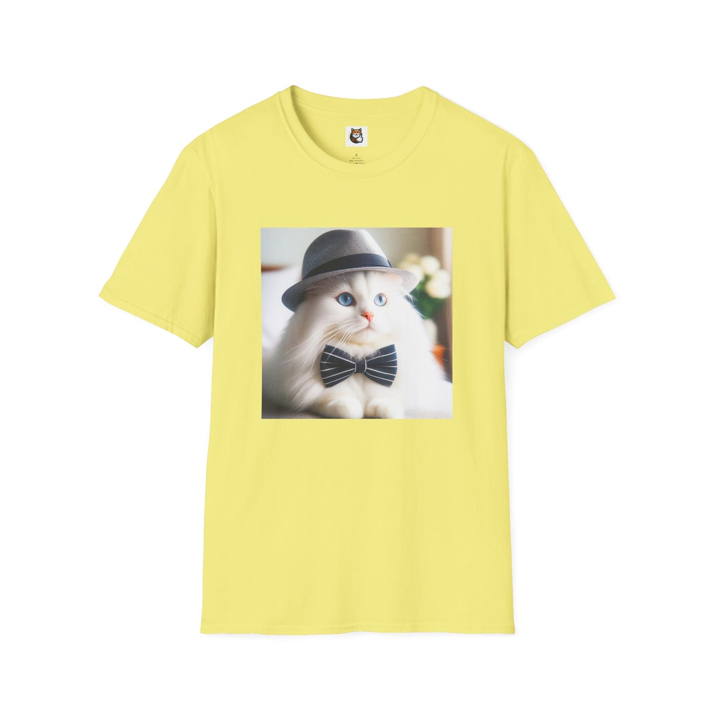 Siberian Cat bow tie cutie shirt