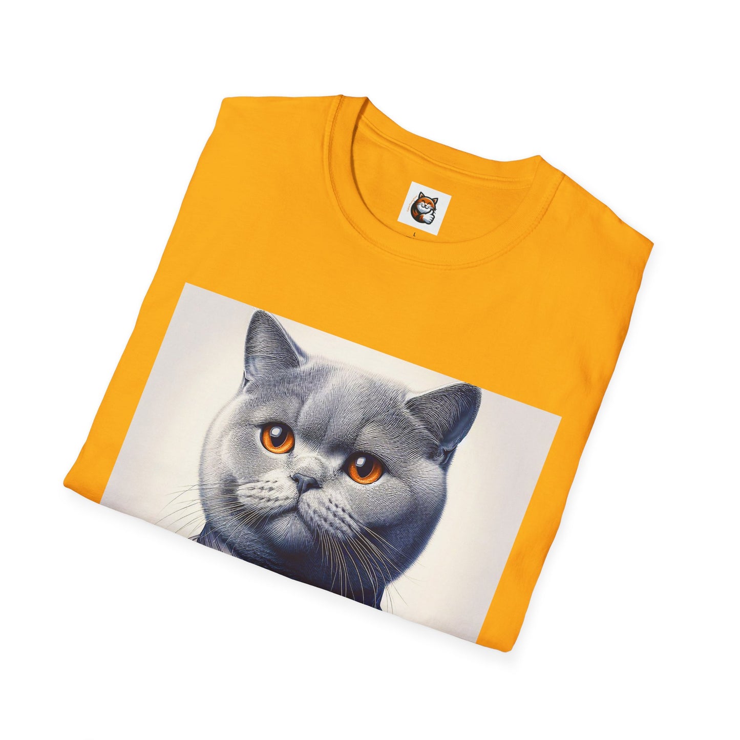 British Shorthair business professionals Softstyle T-Shirt