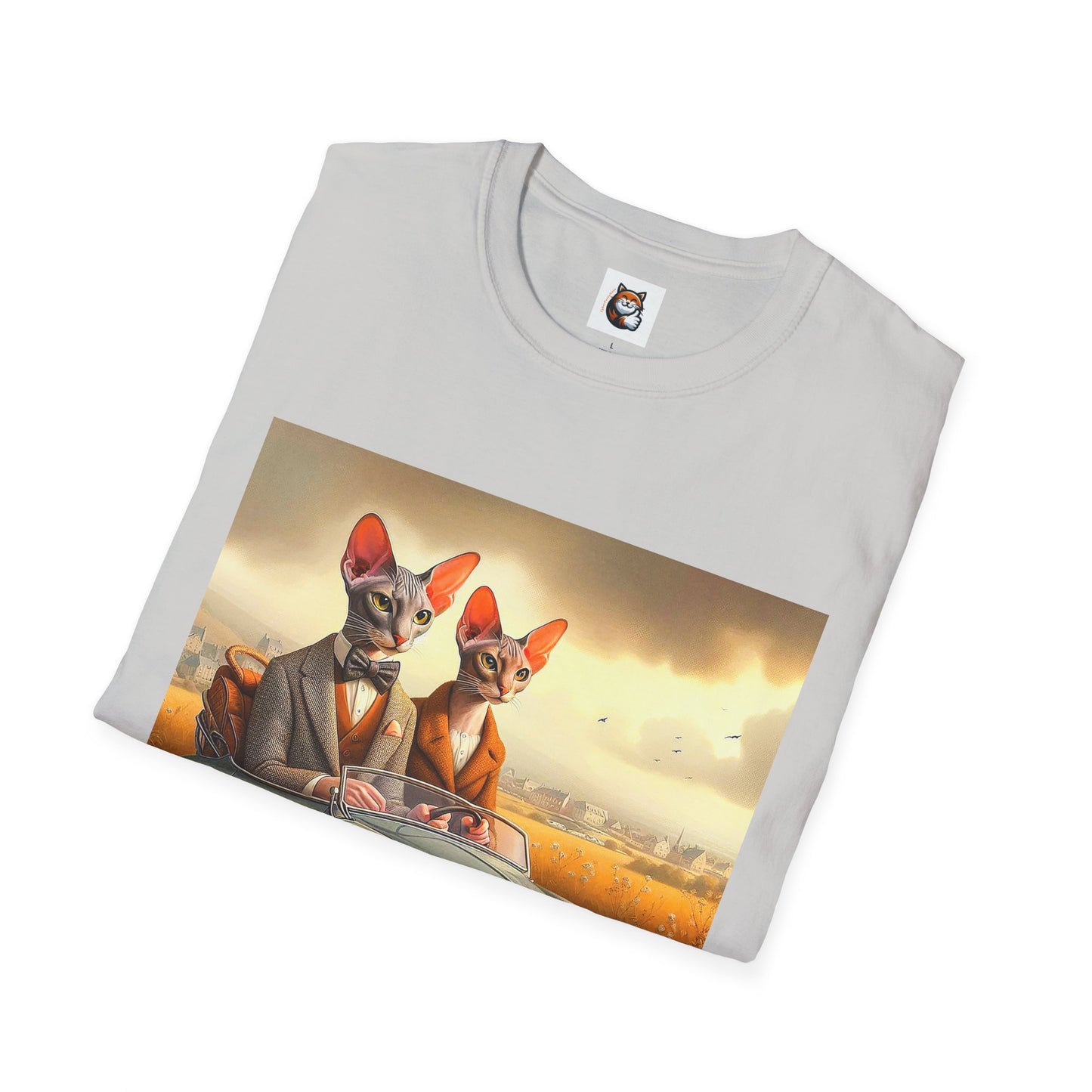 Wacky Oriental Shorthair Unisex Softstyle T-Shirt
