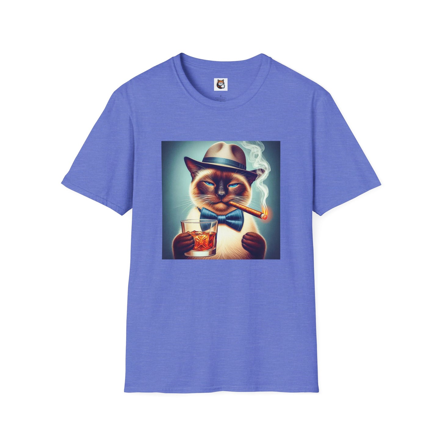 Siamese Cat smoking shirt