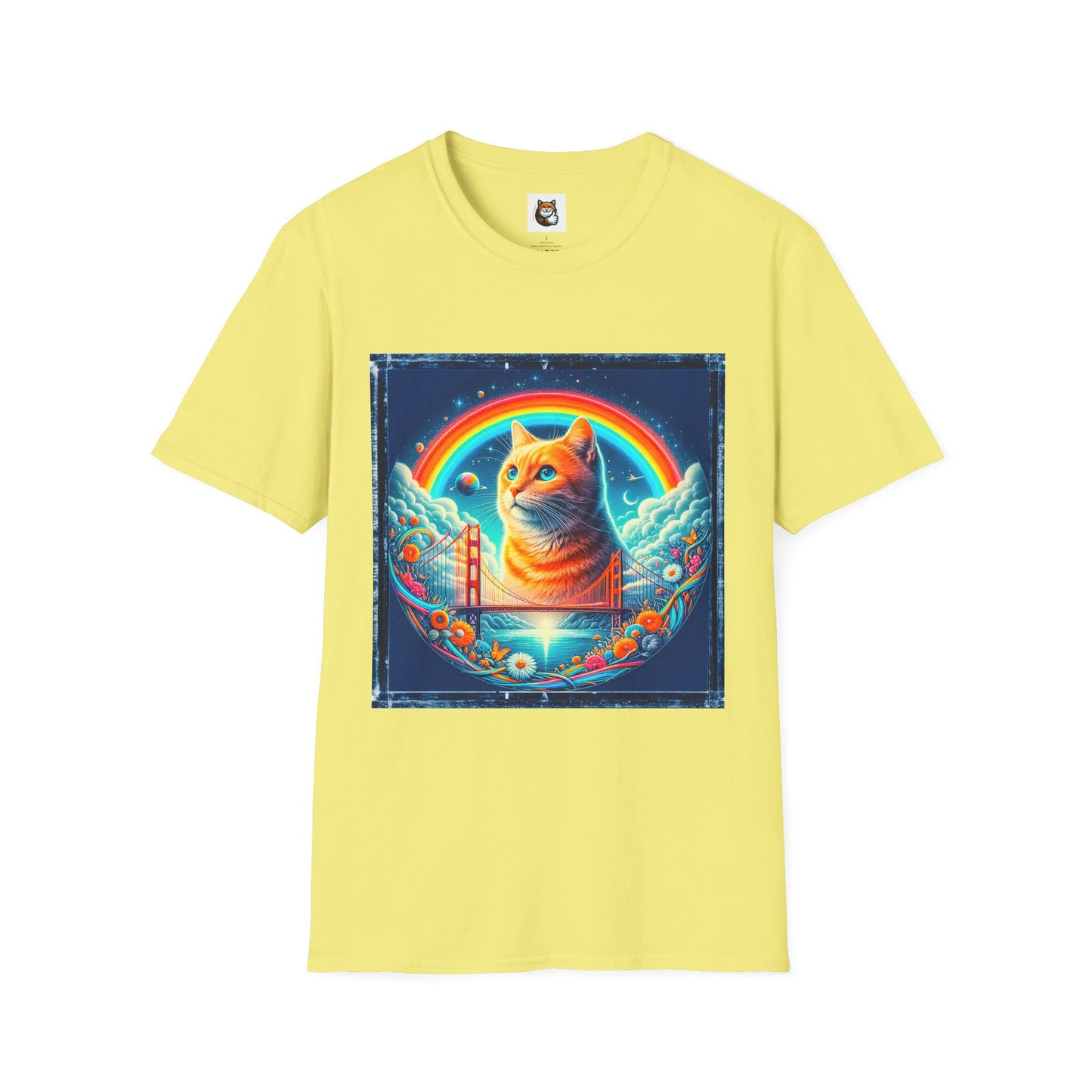 Domestic Cat Unisex Softstyle T-Shirt