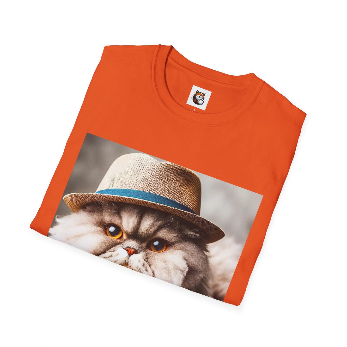 Selkirk Rex Cat T-Shirt top hat and bow tie