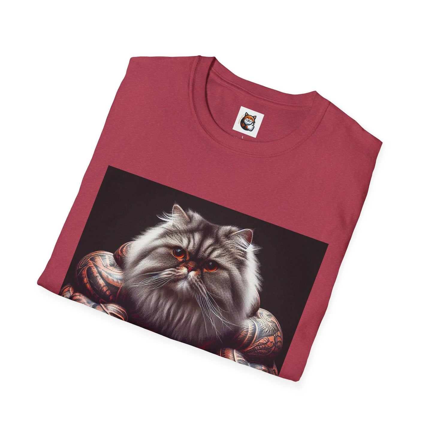 Persian Cat Unisex Softstyle T-Shirt by Printify