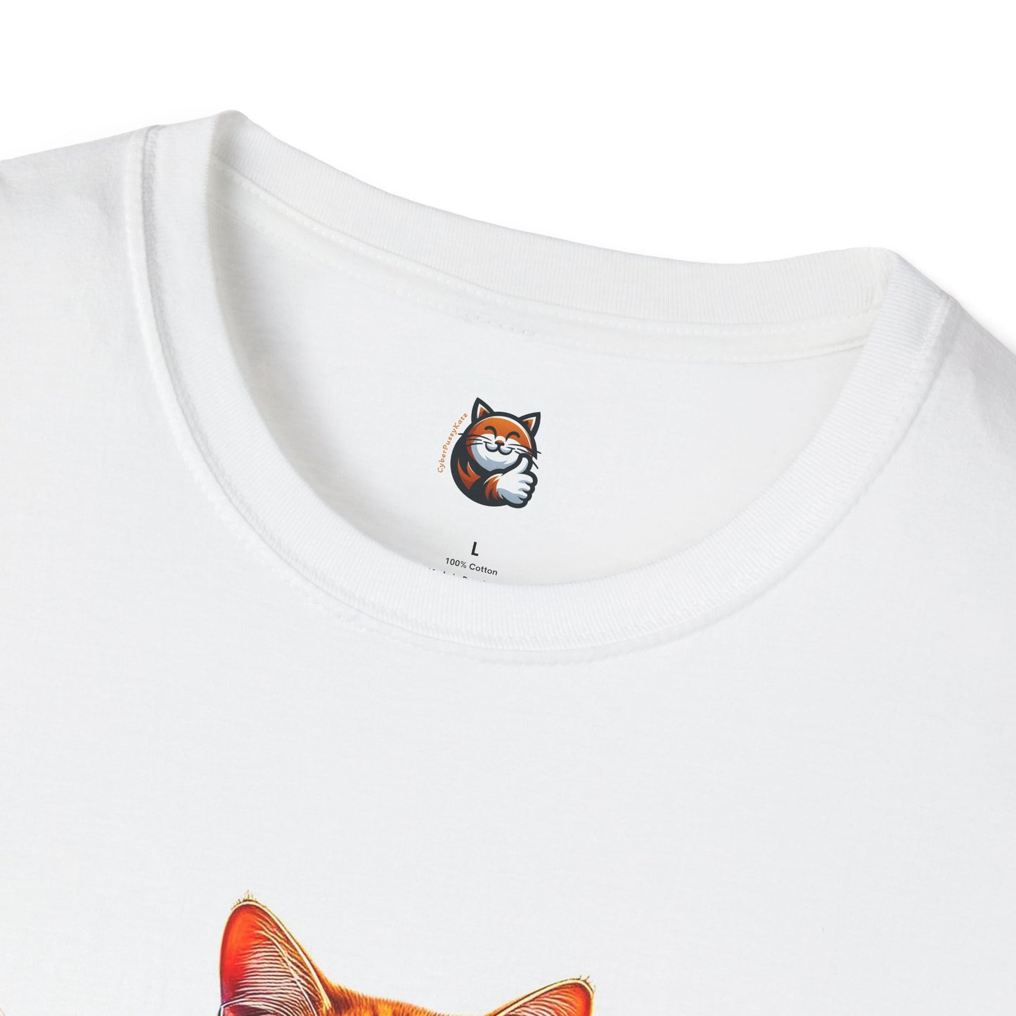 Domestic Cat Unisex Surfer T-Shirt