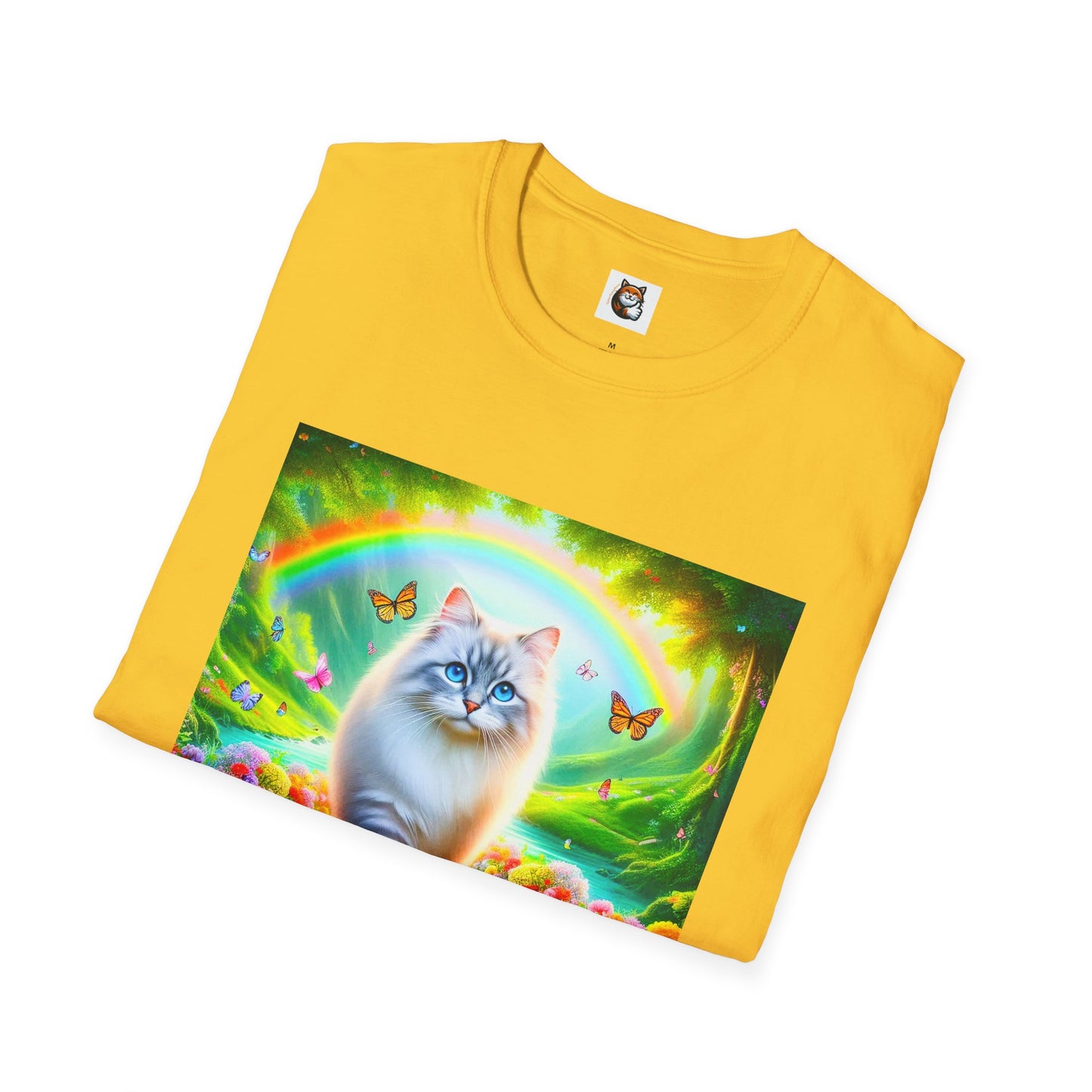 Siberian Cat pretty garden shirt