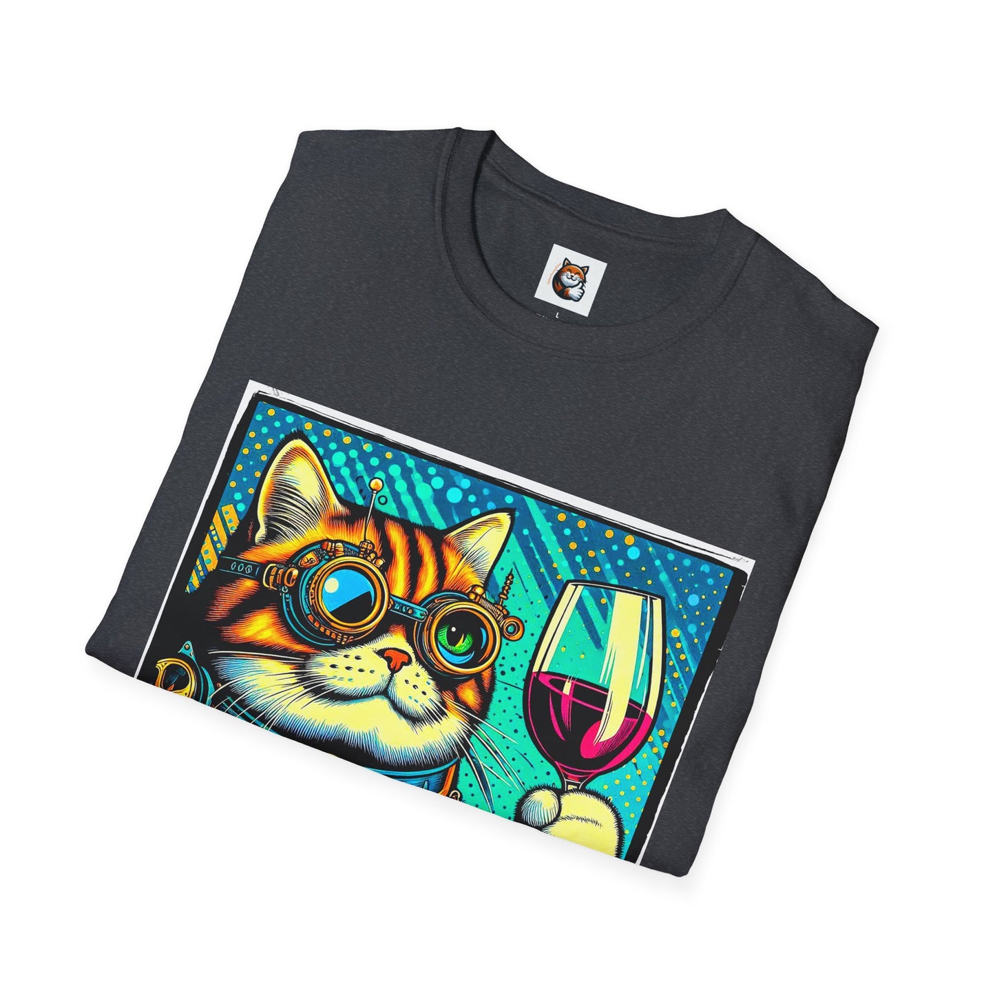 Domestic Cat Unisex Softstyle T-Shirt
