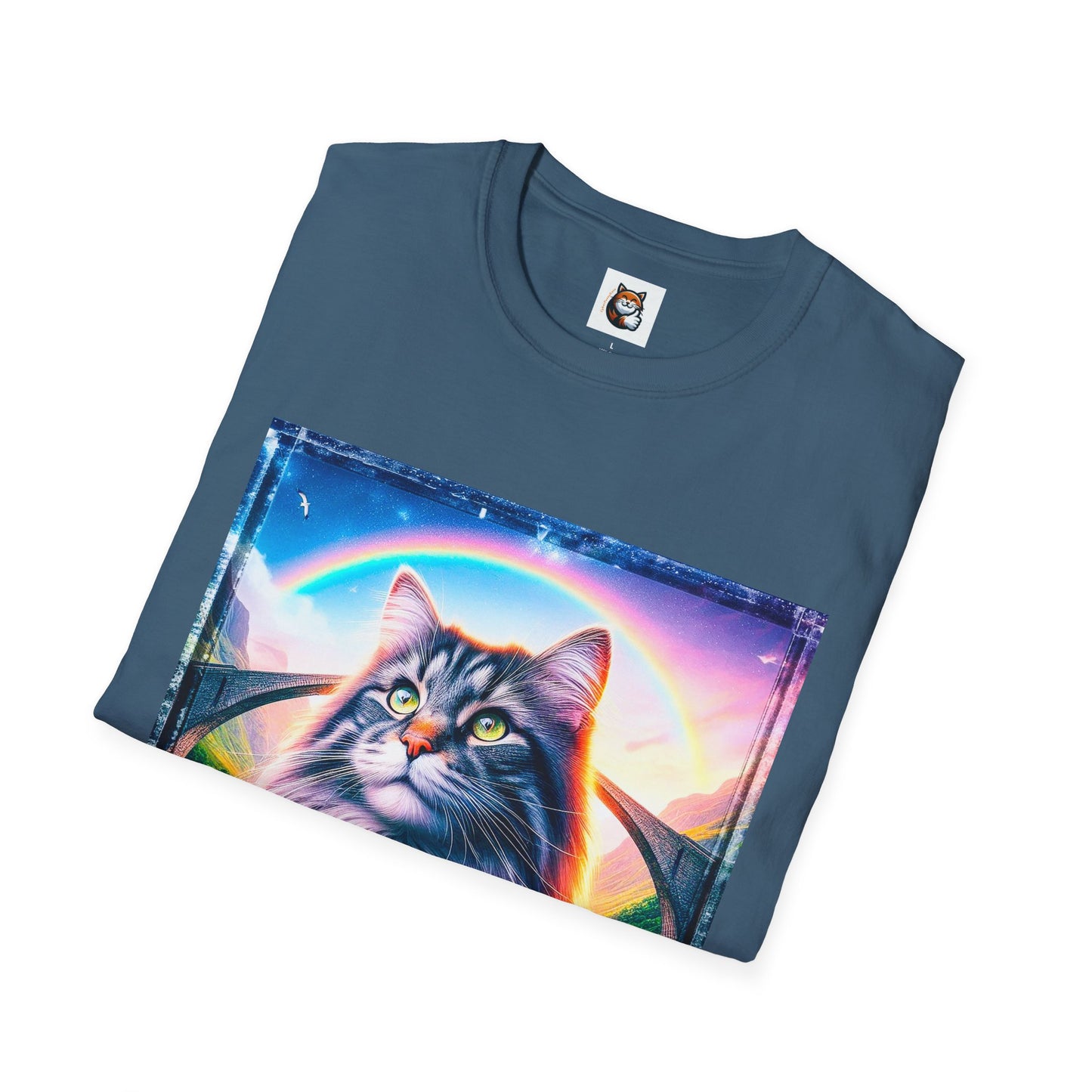 Norwegian Forest Cat Unisex Softstyle T-Shirt