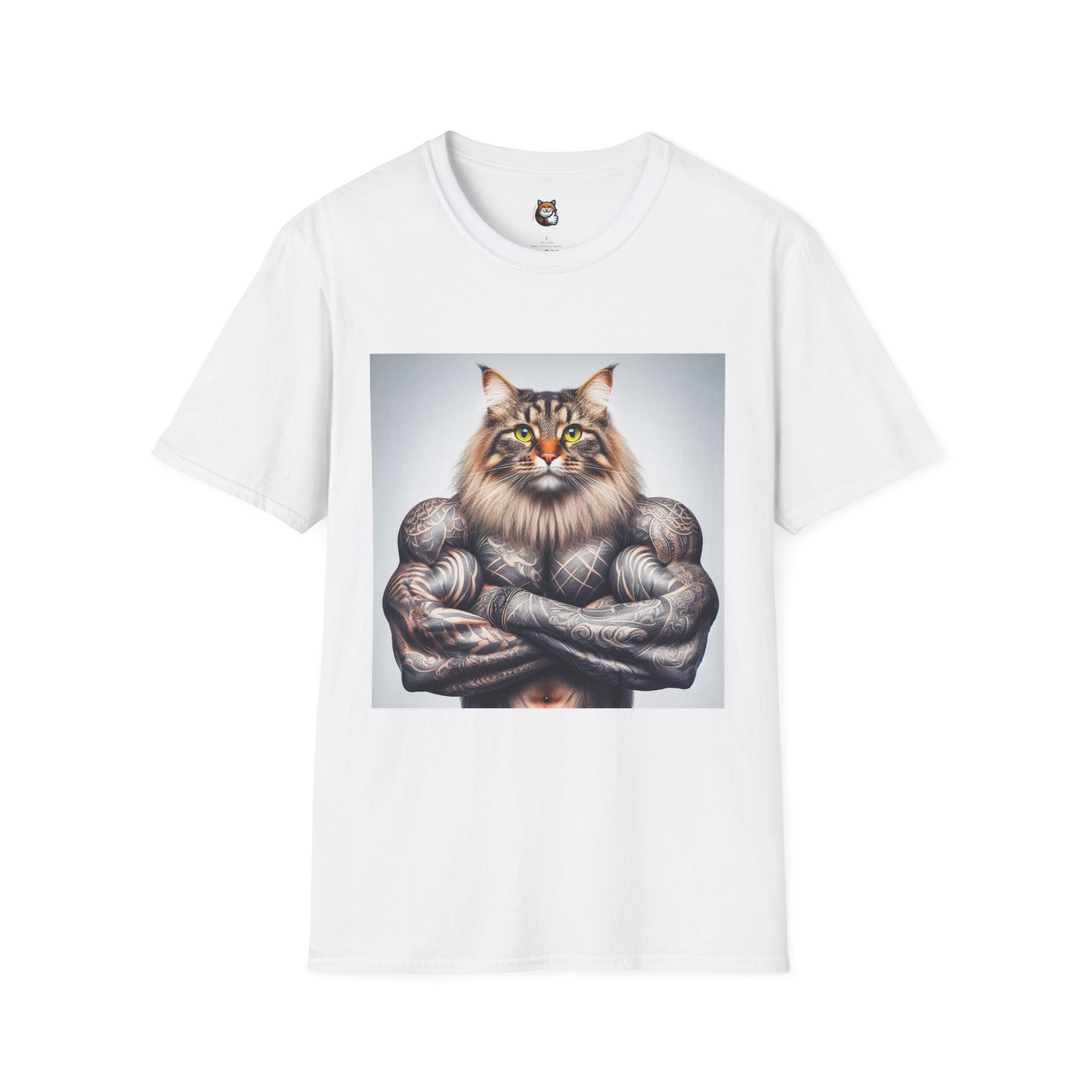Norwegian Forest Cat Unisex Softstyle T-Shirt